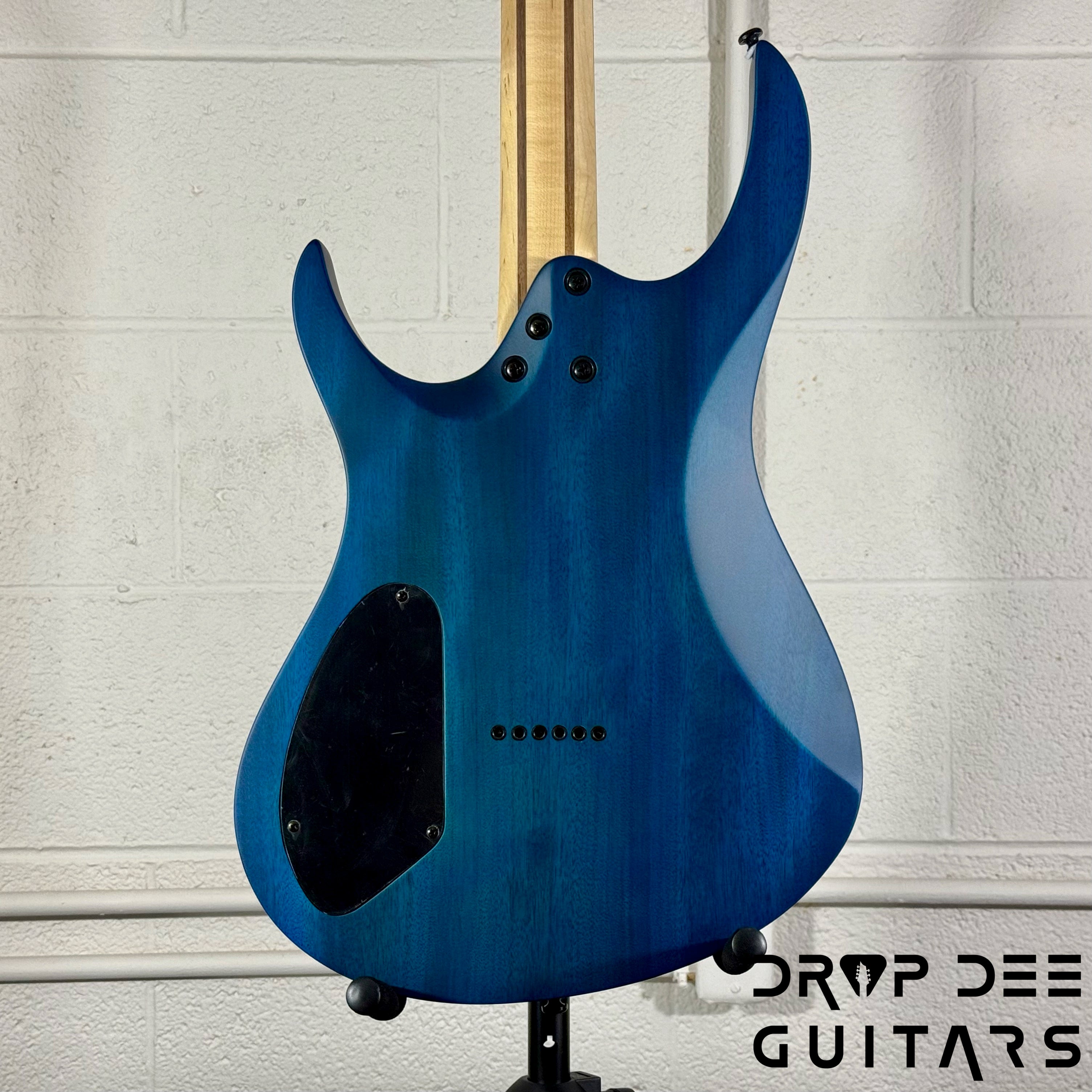 Balaguer DDG Exclusive Run Diablo Baritone Electric Guitar w/ Bag (1062) - Island Burst