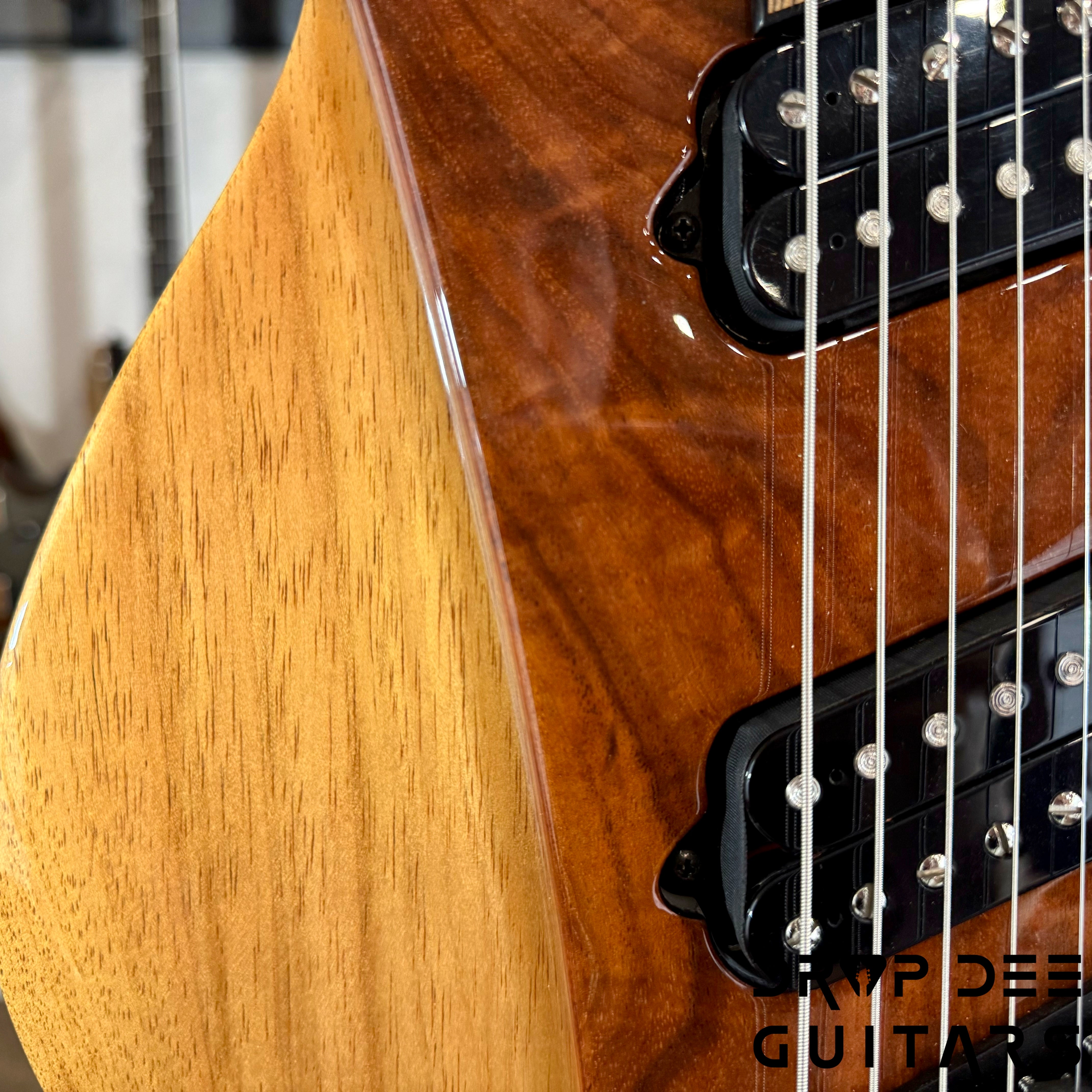 Ormsby Custom Shop Futura 7 Multiscale 7-String Electric Guitar w/ Bag - Walnut