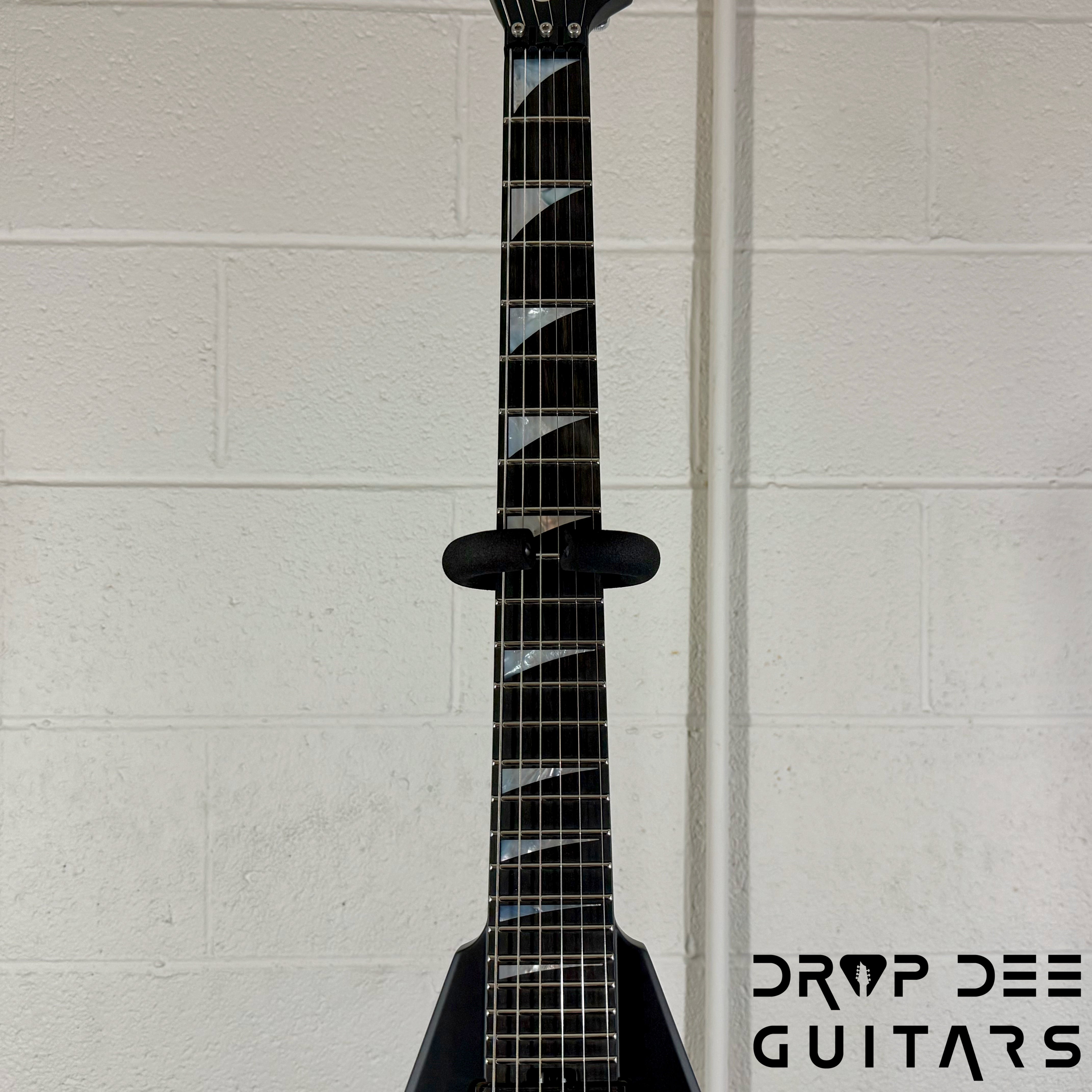 Jackson American Series Rhoads RR24 Electric Guitar w/ Case - Satin Black