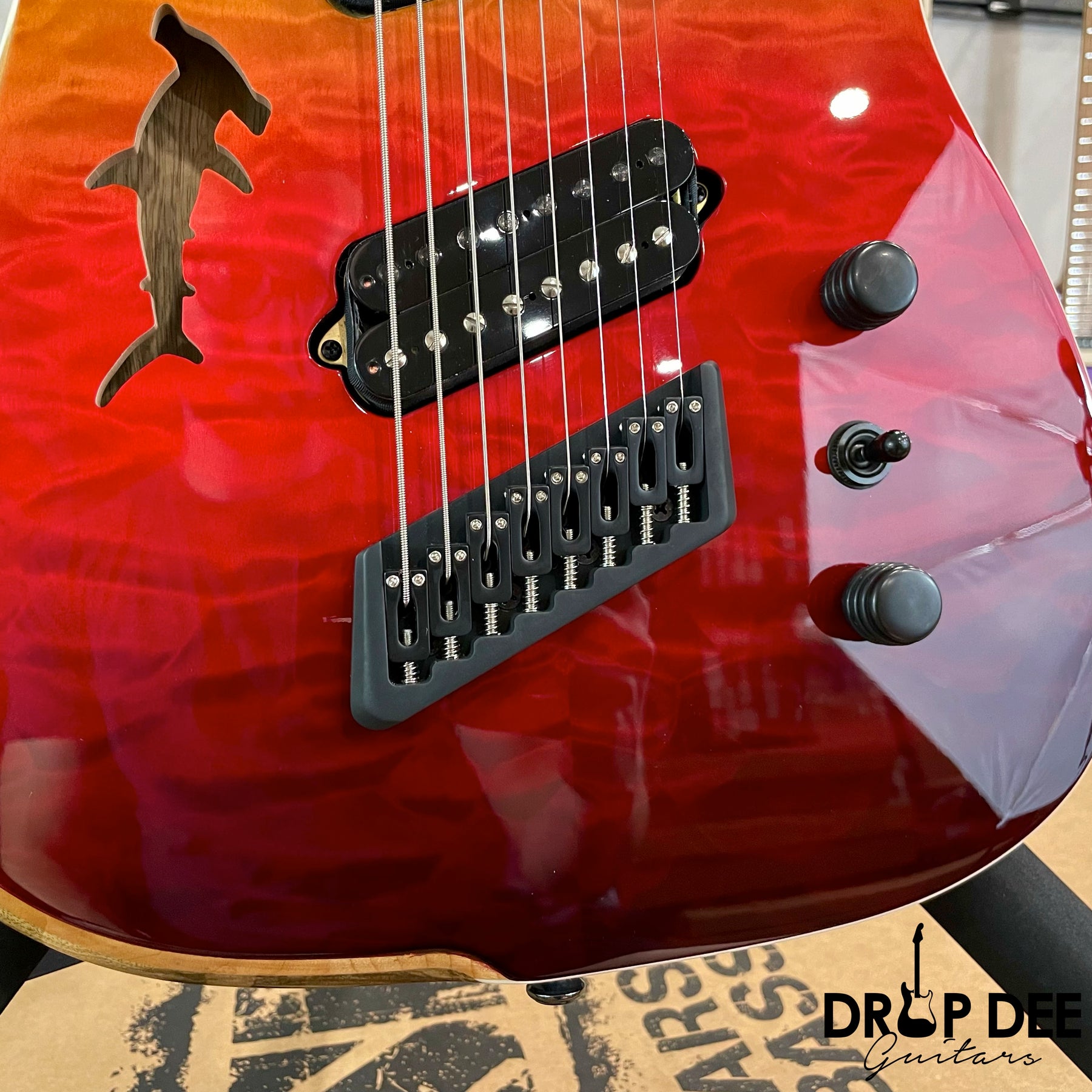 Ormsby Hype GTR Limited Edition Shark 8-String Electric Guitar w/ Bag