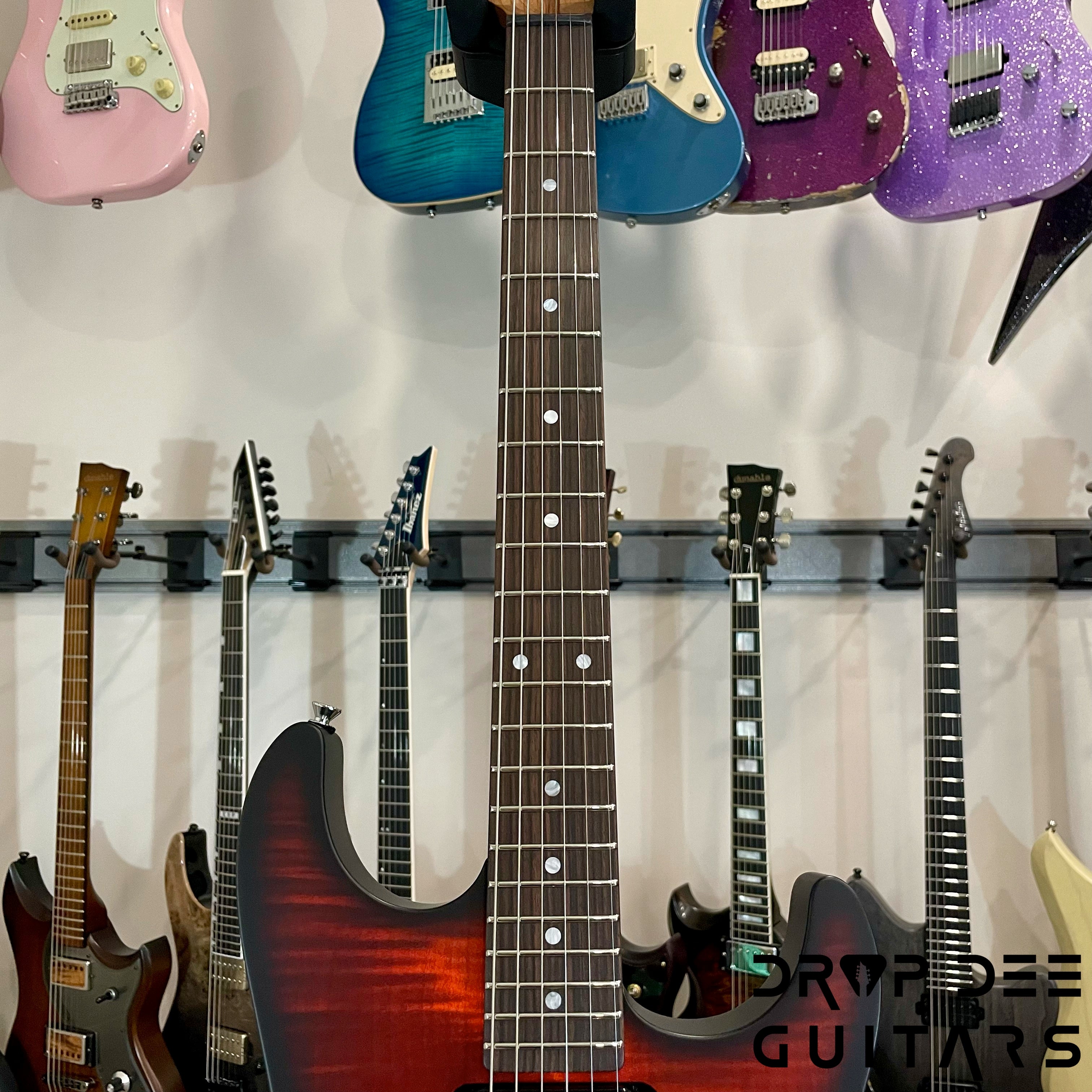 Schecter USA Custom Shop Sunset Custom-II HSS Electric Guitar w/ Case - Tiger Eye Satin