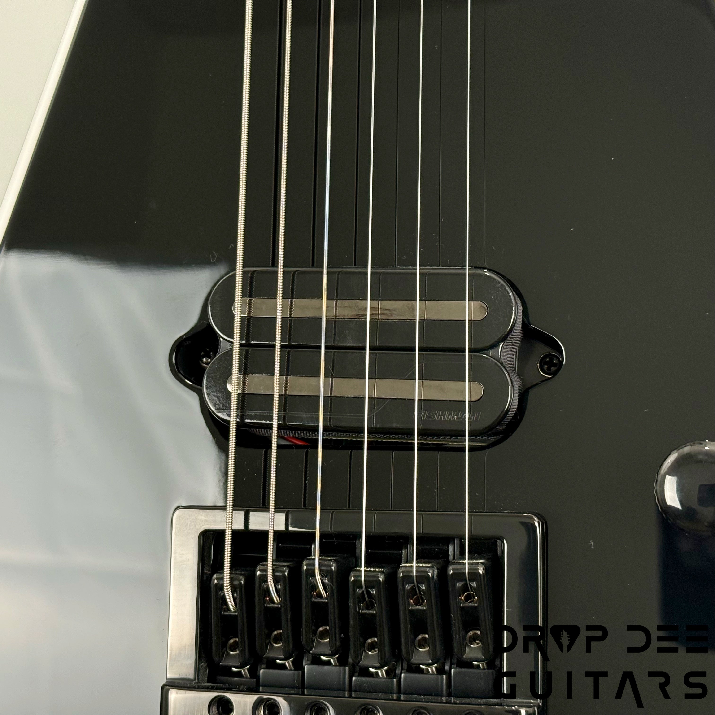 Jackson Pro Plus Series Signature Christian Andreu Rhoads RR24 EVTN6 Electric Guitar w/ Case - Black with White Bevels