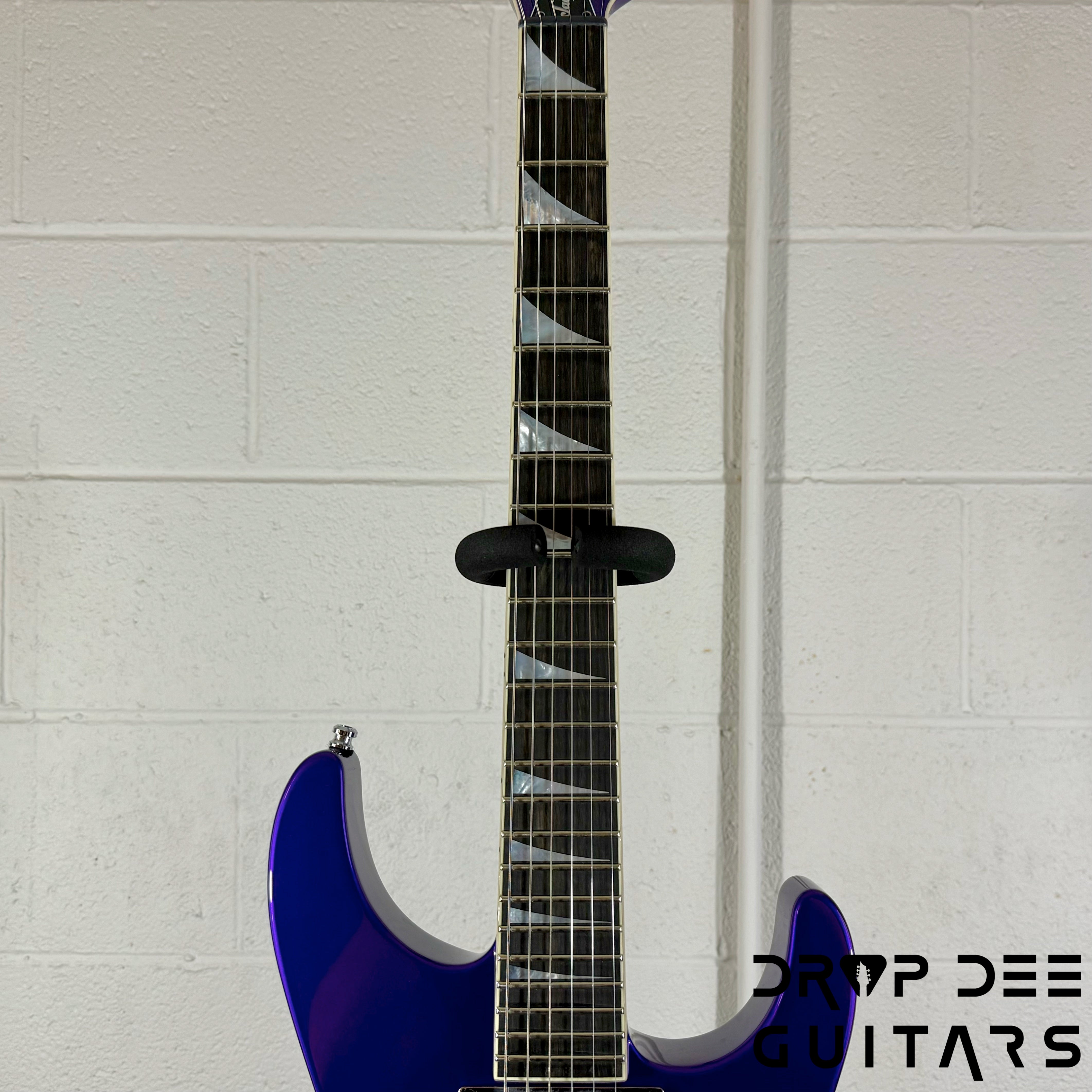 Jackson Custom Shop Soloist 2H TOM Electric Guitar w/ Case - Purple Metallic