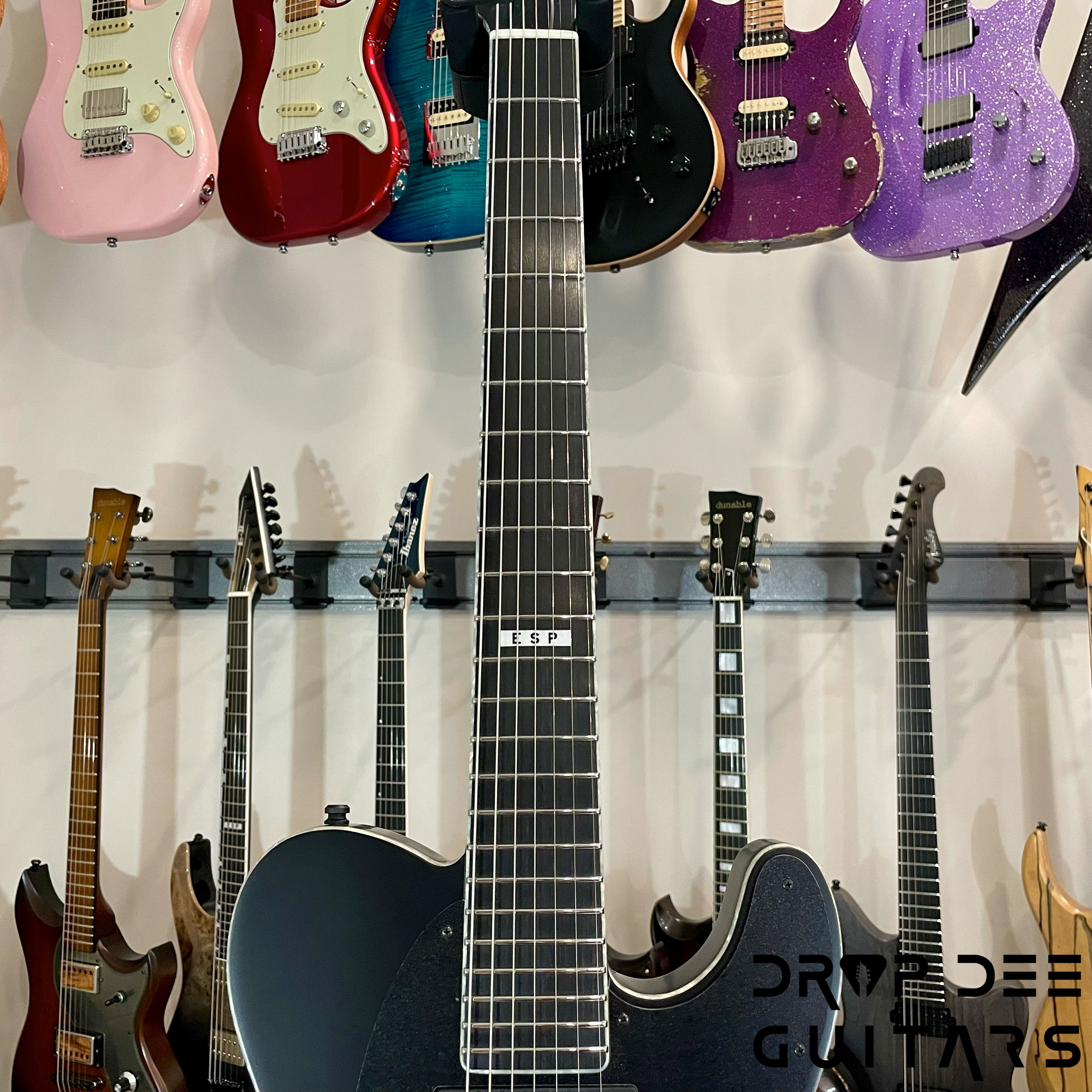 ESP E-II TB-7 Baritone 7-String Electric Guitar w/ Case