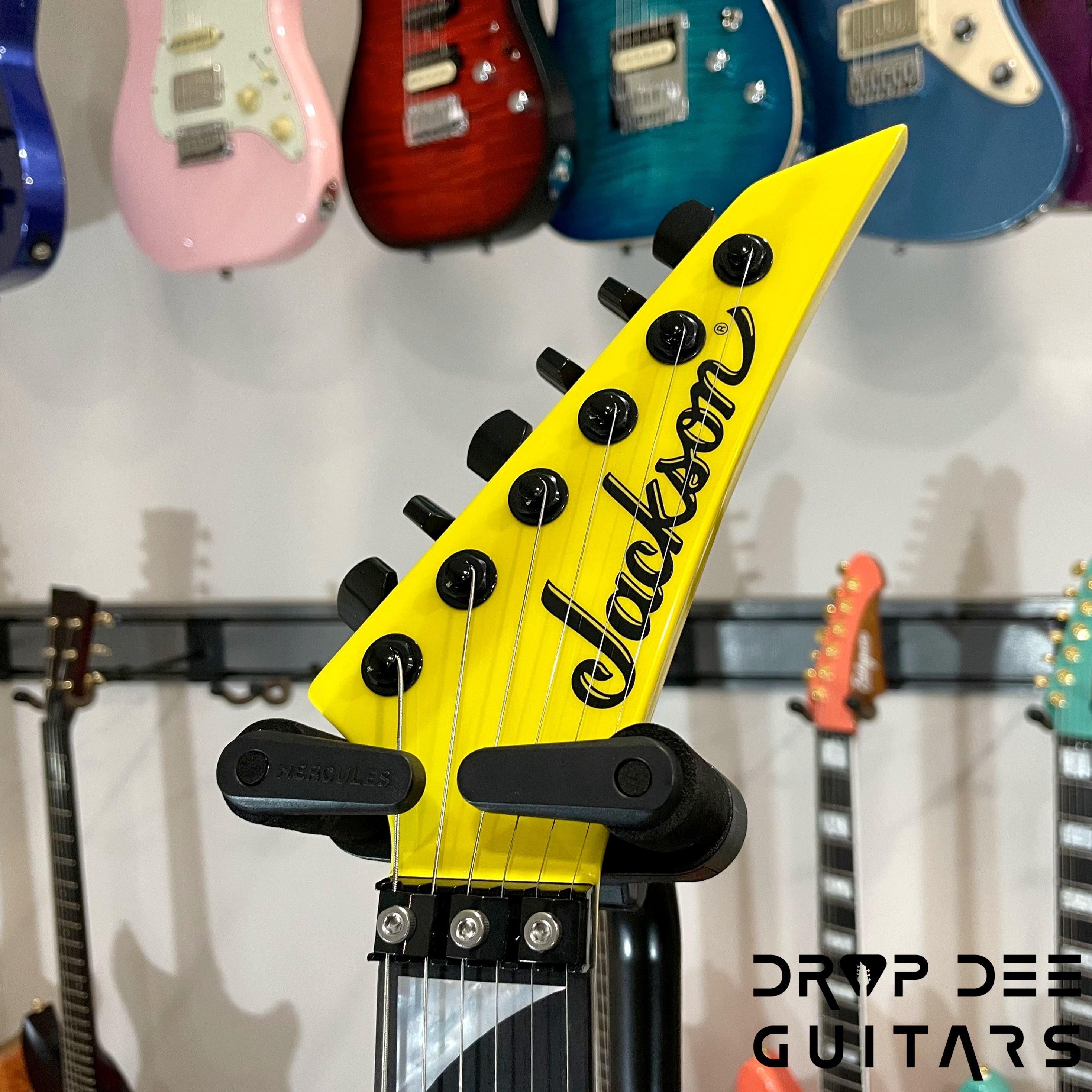 Jackson American Series Soloist SL2 DX Electric Guitar w/ Case - Lemon Ice