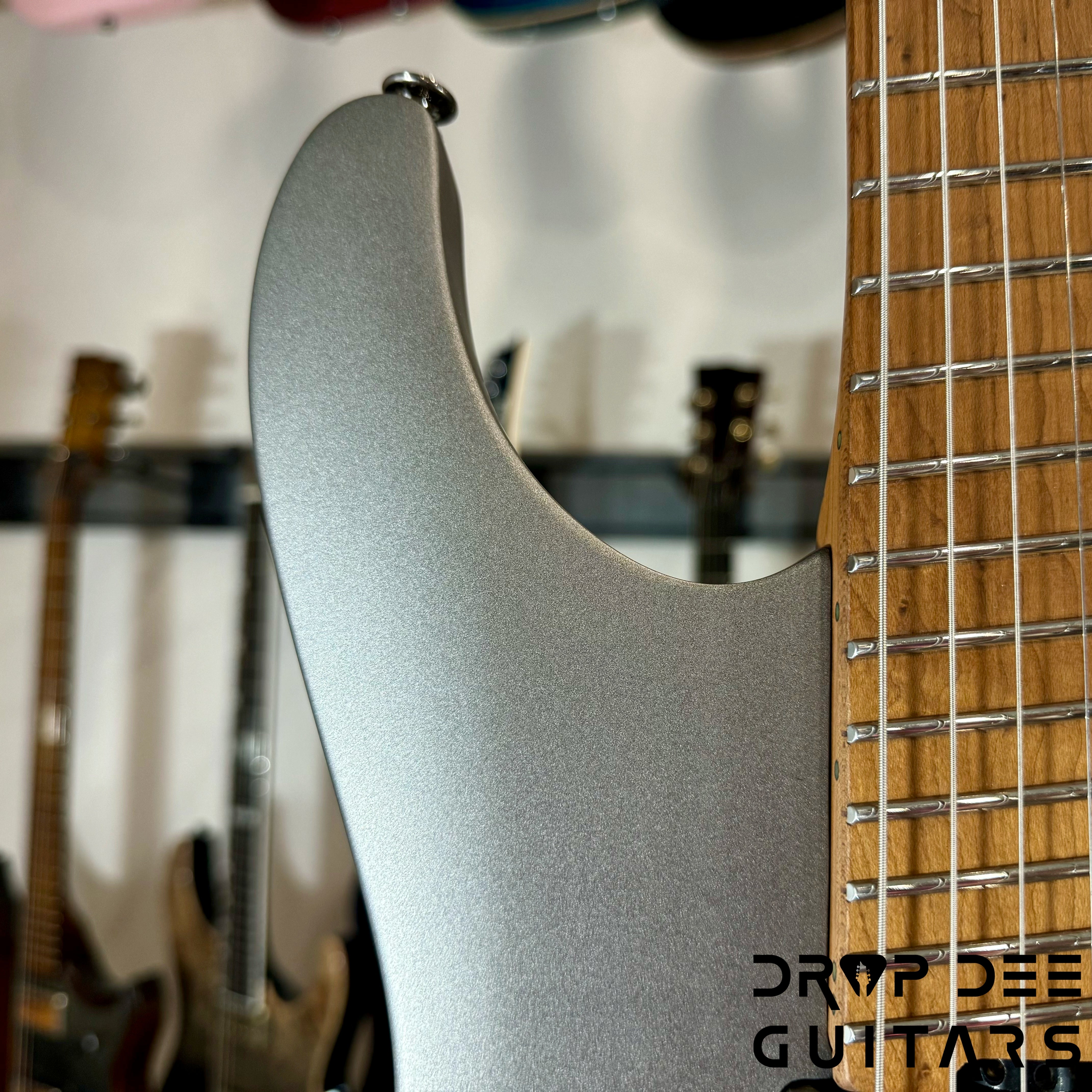 Ibanez Quest QX52 Headless Electric Guitar w/ Bag - Metallic Gray Matte