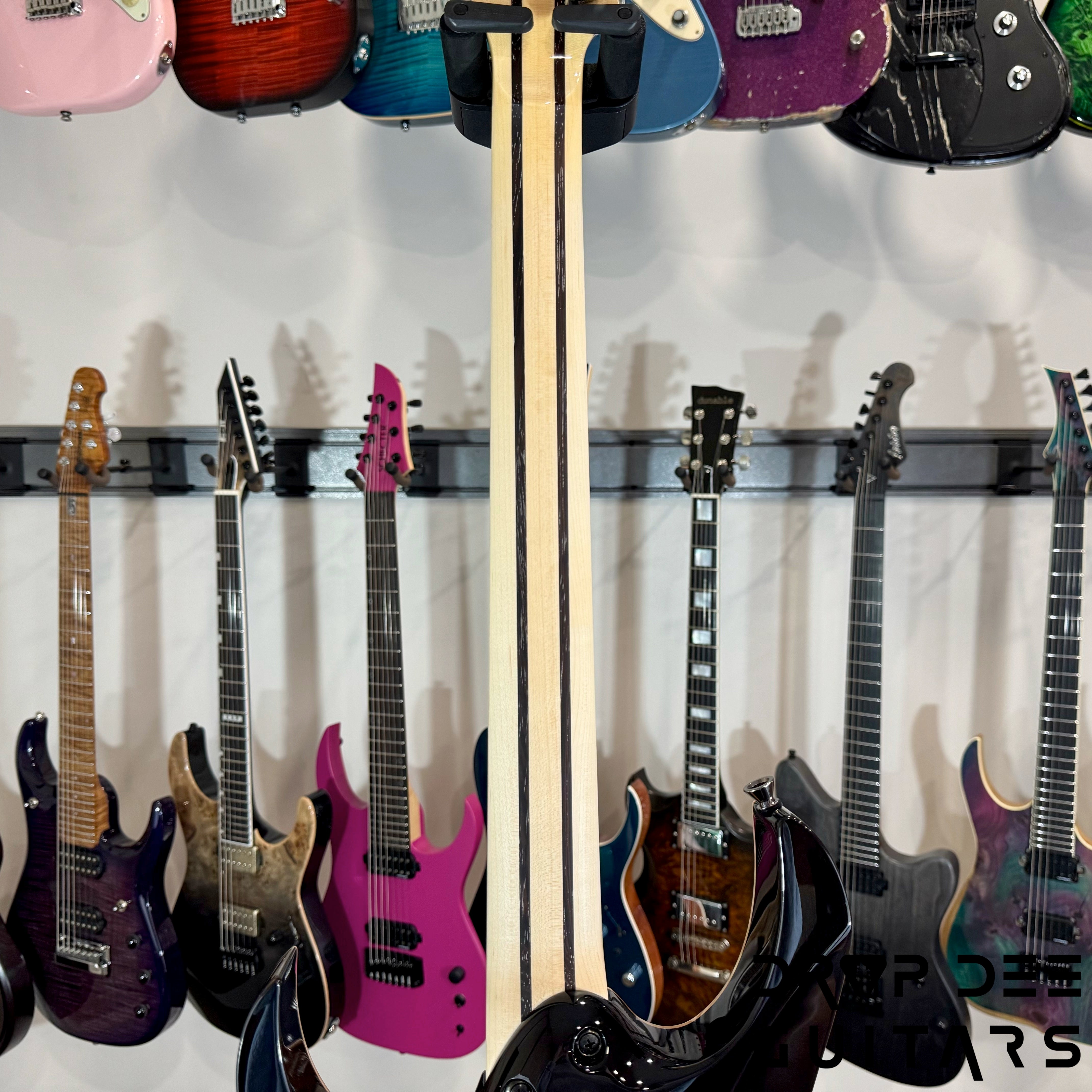 Ibanez J Custom RG8570 Electric Guitar w/ Case - Black Rutile