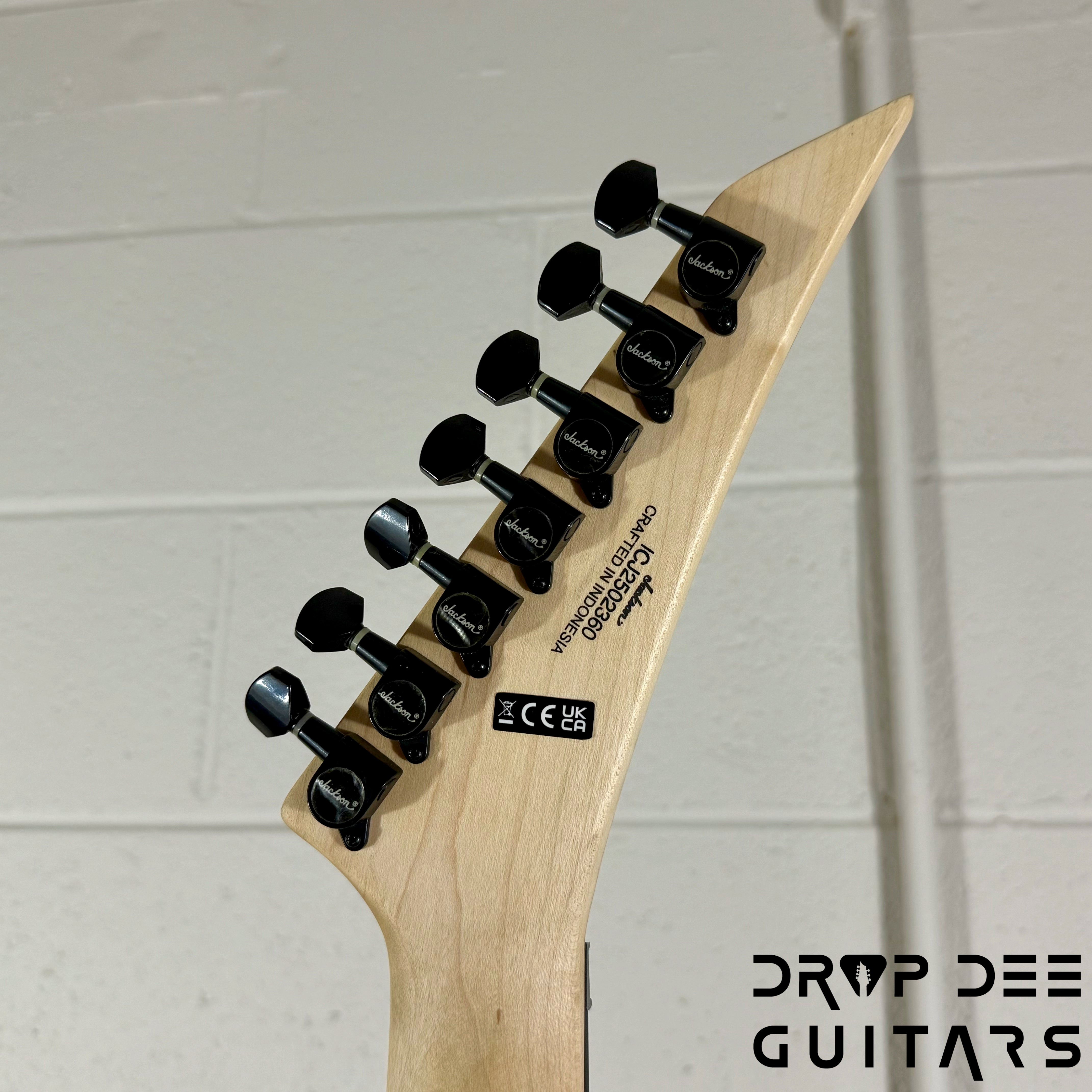 Jackson Pro Series Dave Davidson Signature WR7 Baritone 7-String Electric Guitar w/ Bag - Ferrari Red