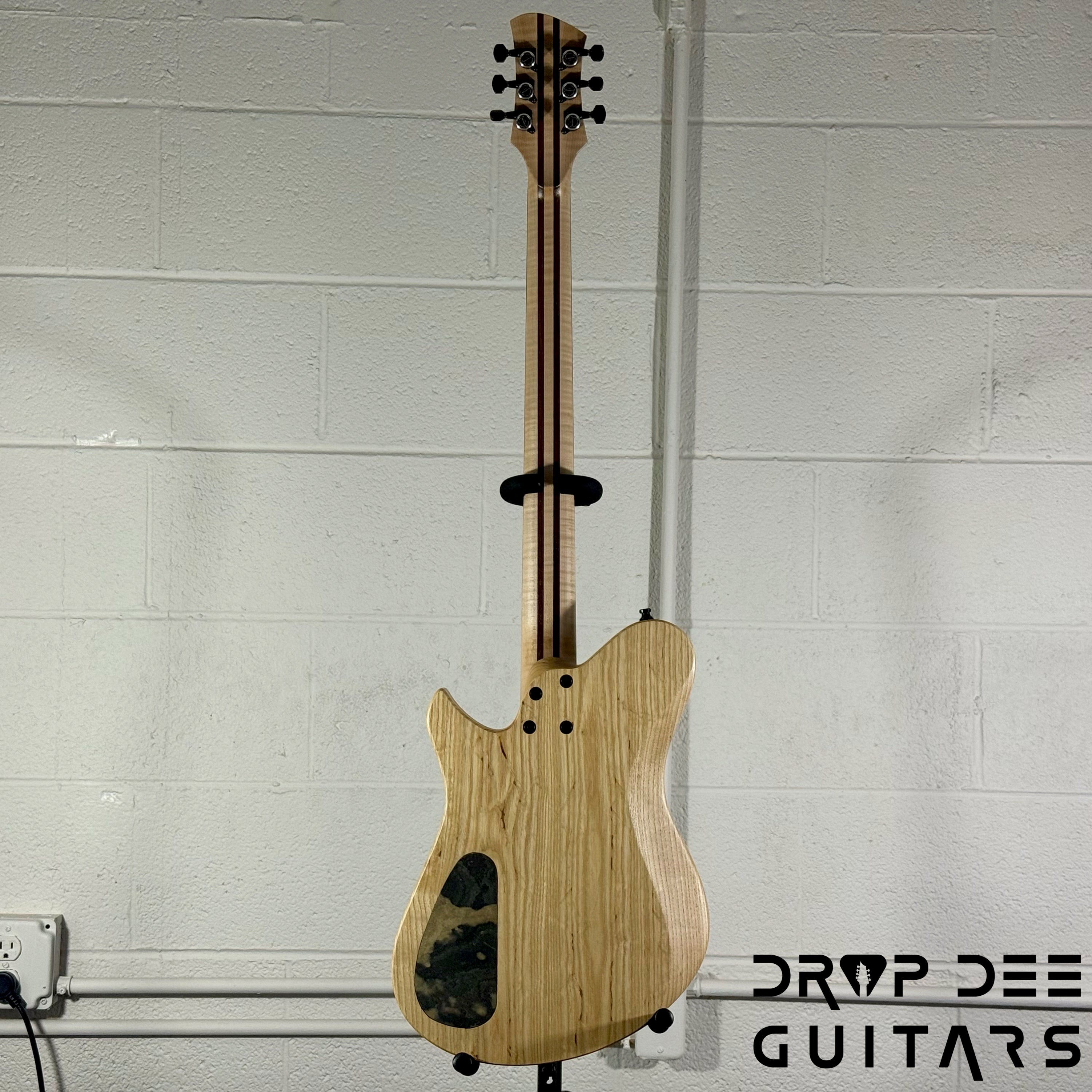 GV Guitars Mercenary Baritone Electric Guitar w/ Case - Stone