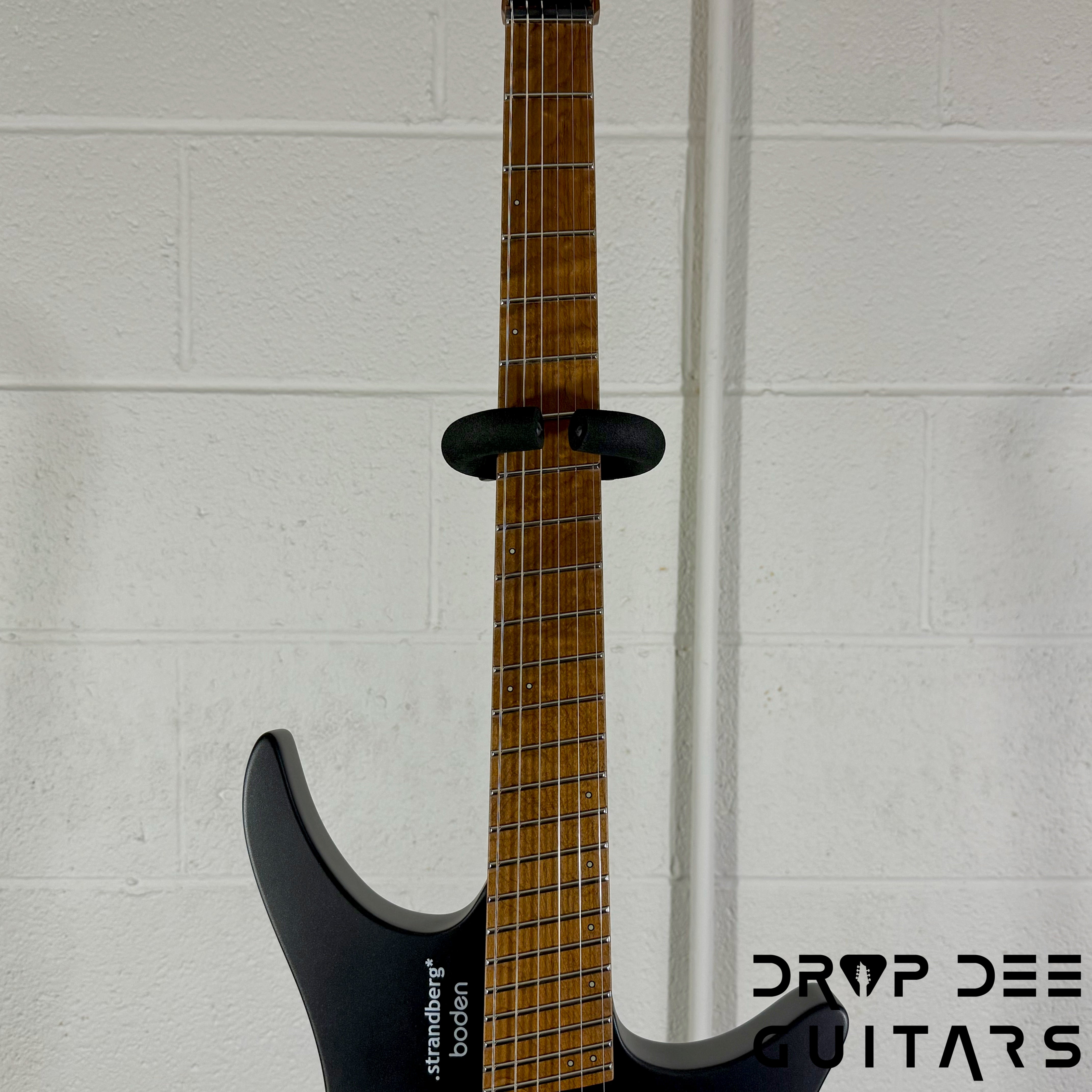Strandberg Boden Standard N2.6 Multiscale Headless Electric Guitar w/ Bag - Black Satin Metallic