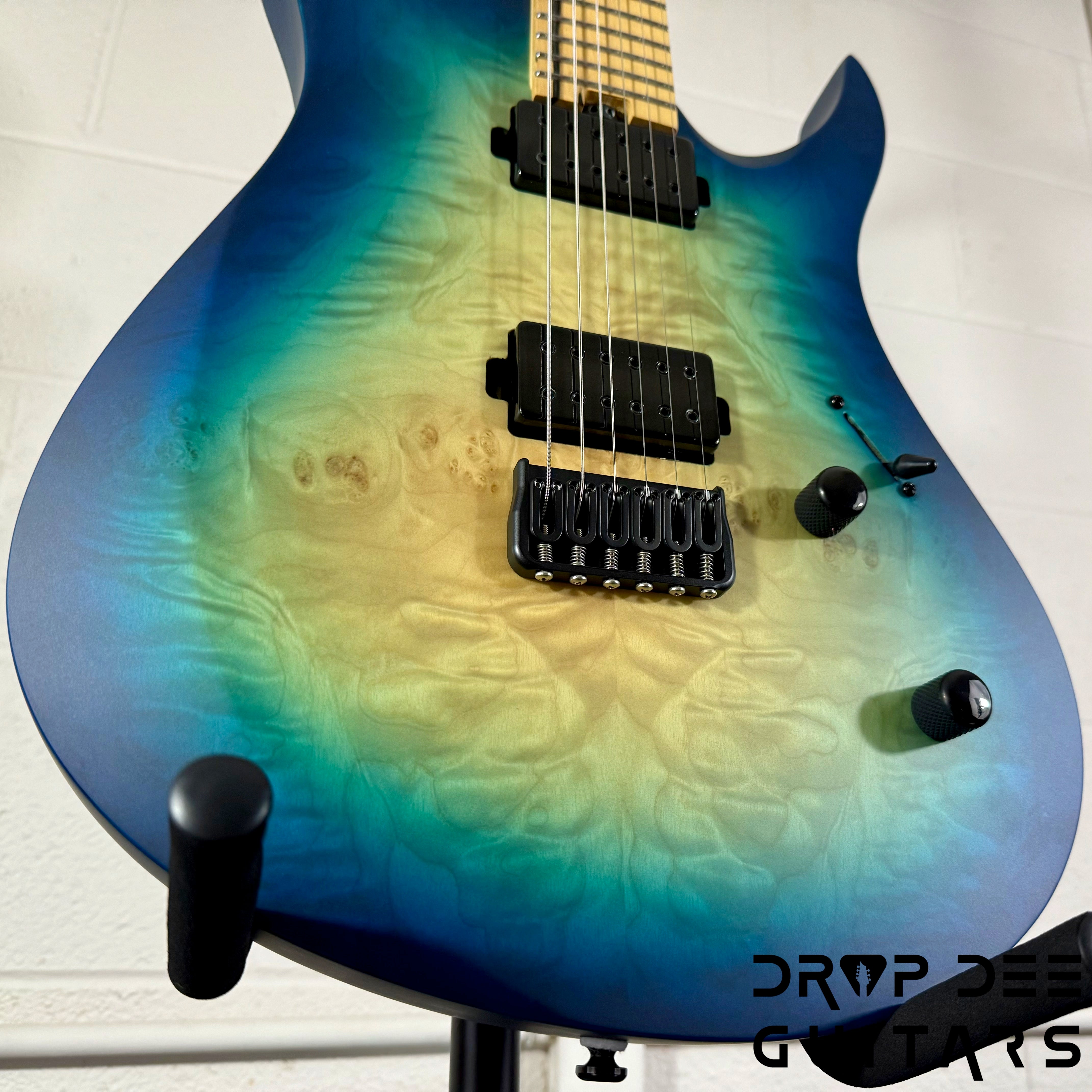 Balaguer DDG Exclusive Run Diablo Baritone Electric Guitar w/ Bag (1052)