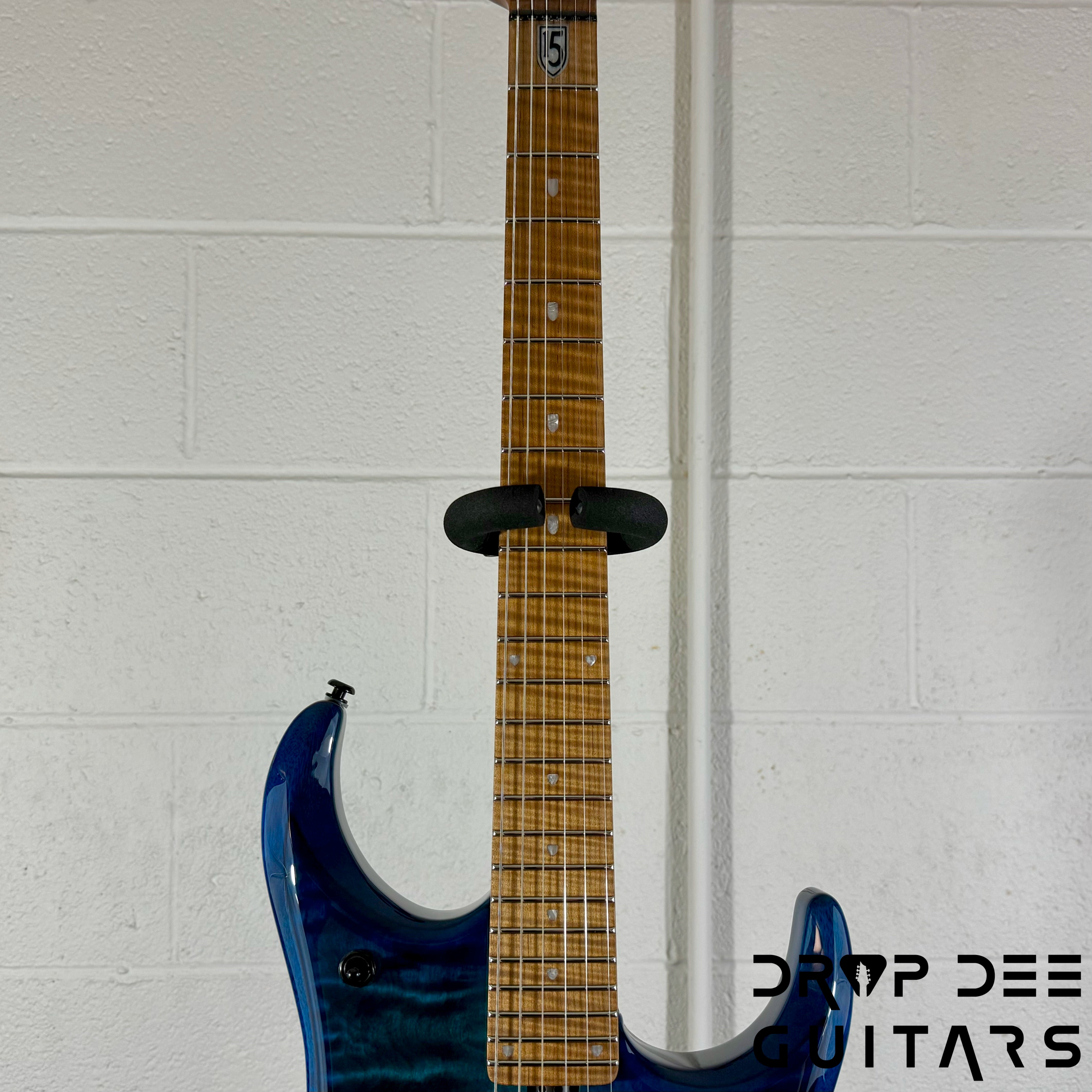 Ernie Ball Music Man JP15 Electric Guitar w/ Case - Ultramarine