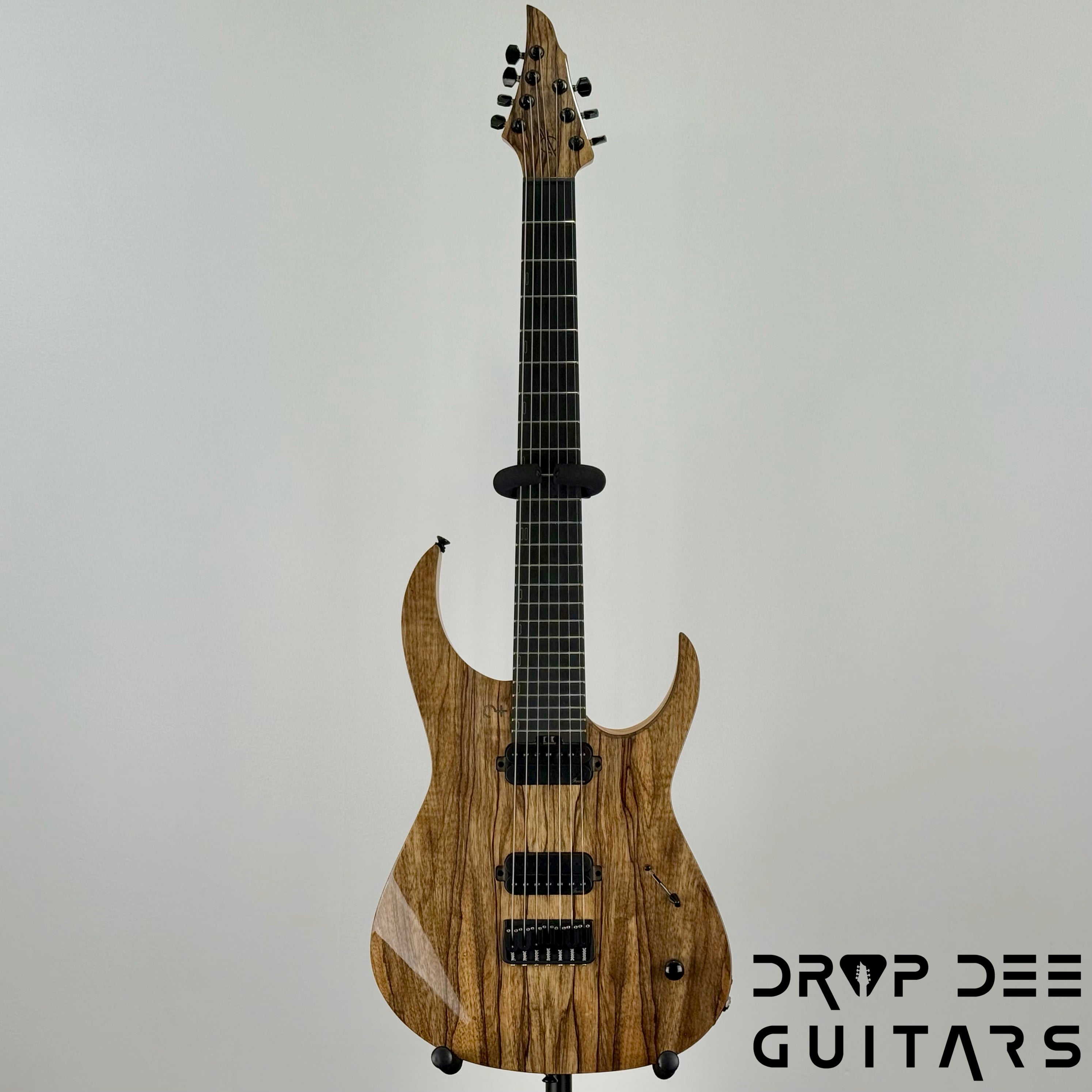 Infinia Ceres 7 Baritone 7-String Electric Guitar w/ Bag - Natural