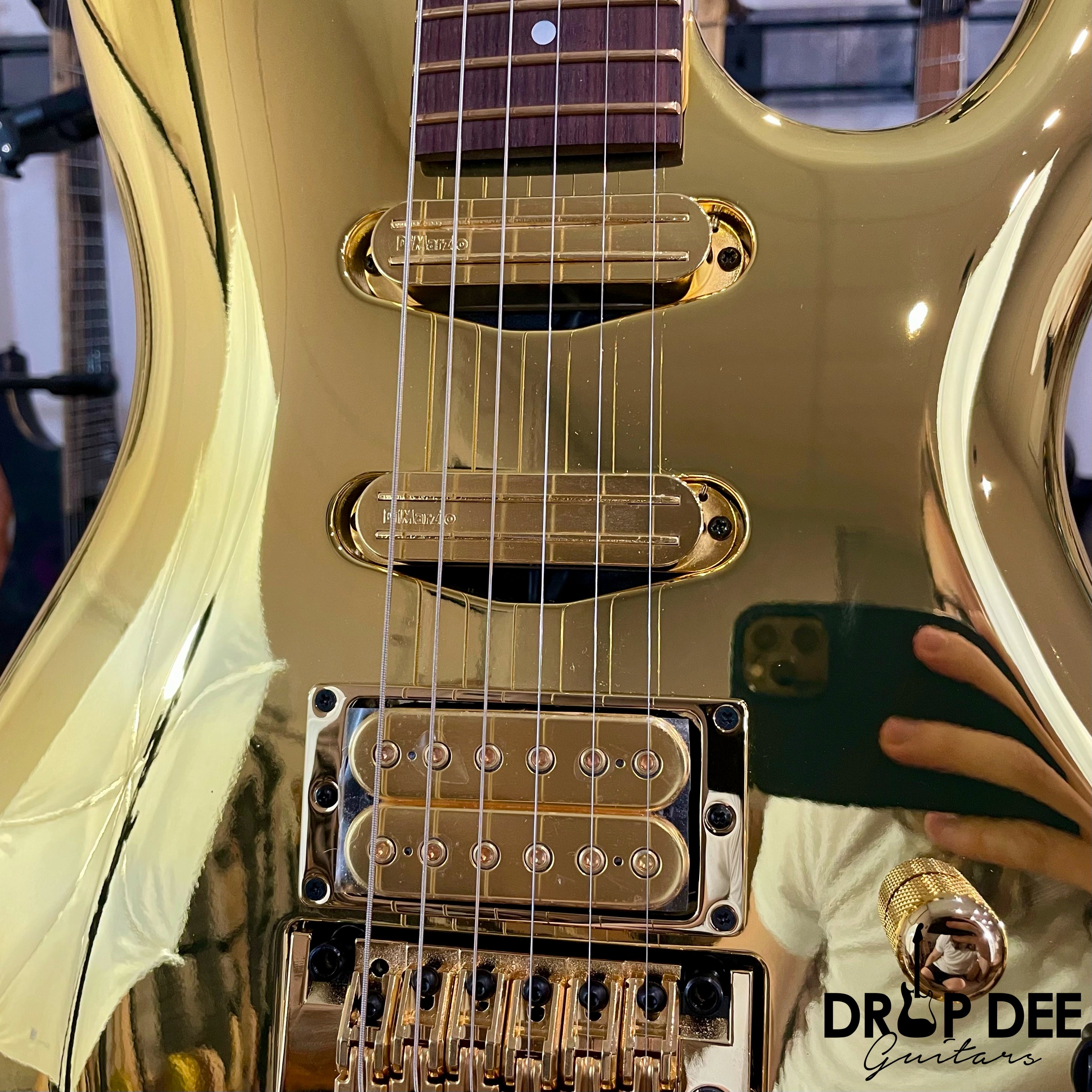 Ibanez Joe Satriani Signature JS2GD Electric Guitar w/ Case