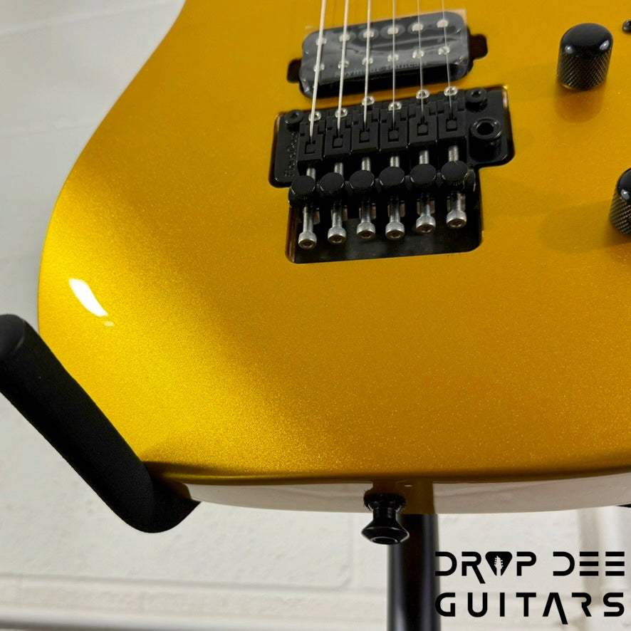 Jackson American Series Limited Edition Virtuoso Electric Guitar w/ Case - Gold Rush