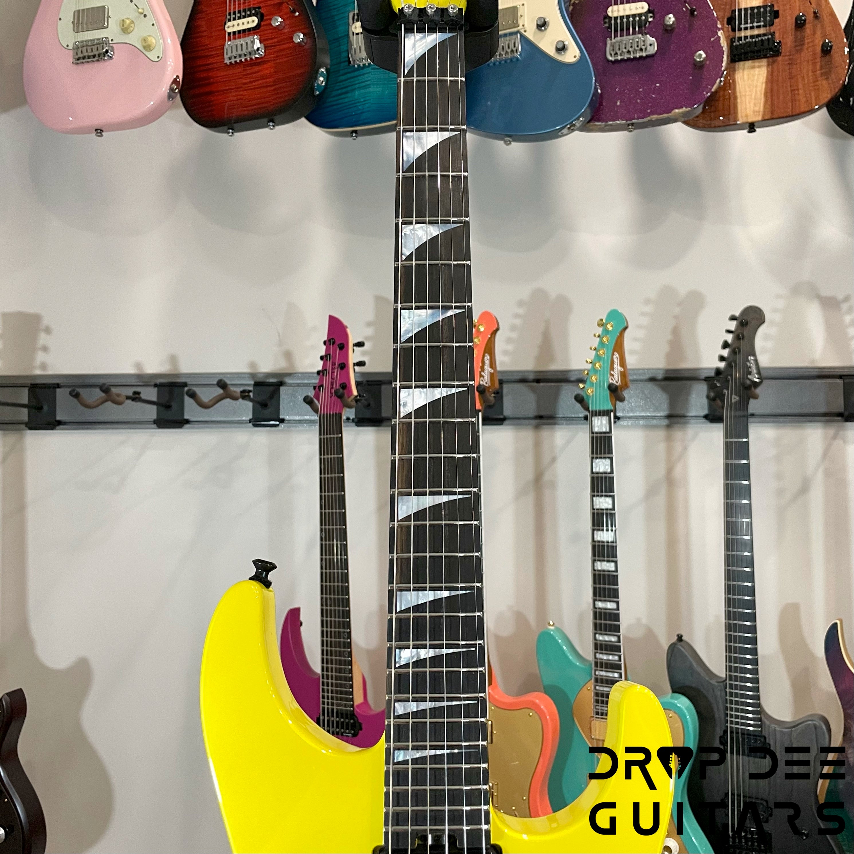 Jackson American Series Soloist SL2 DX Electric Guitar w/ Case - Lemon Ice