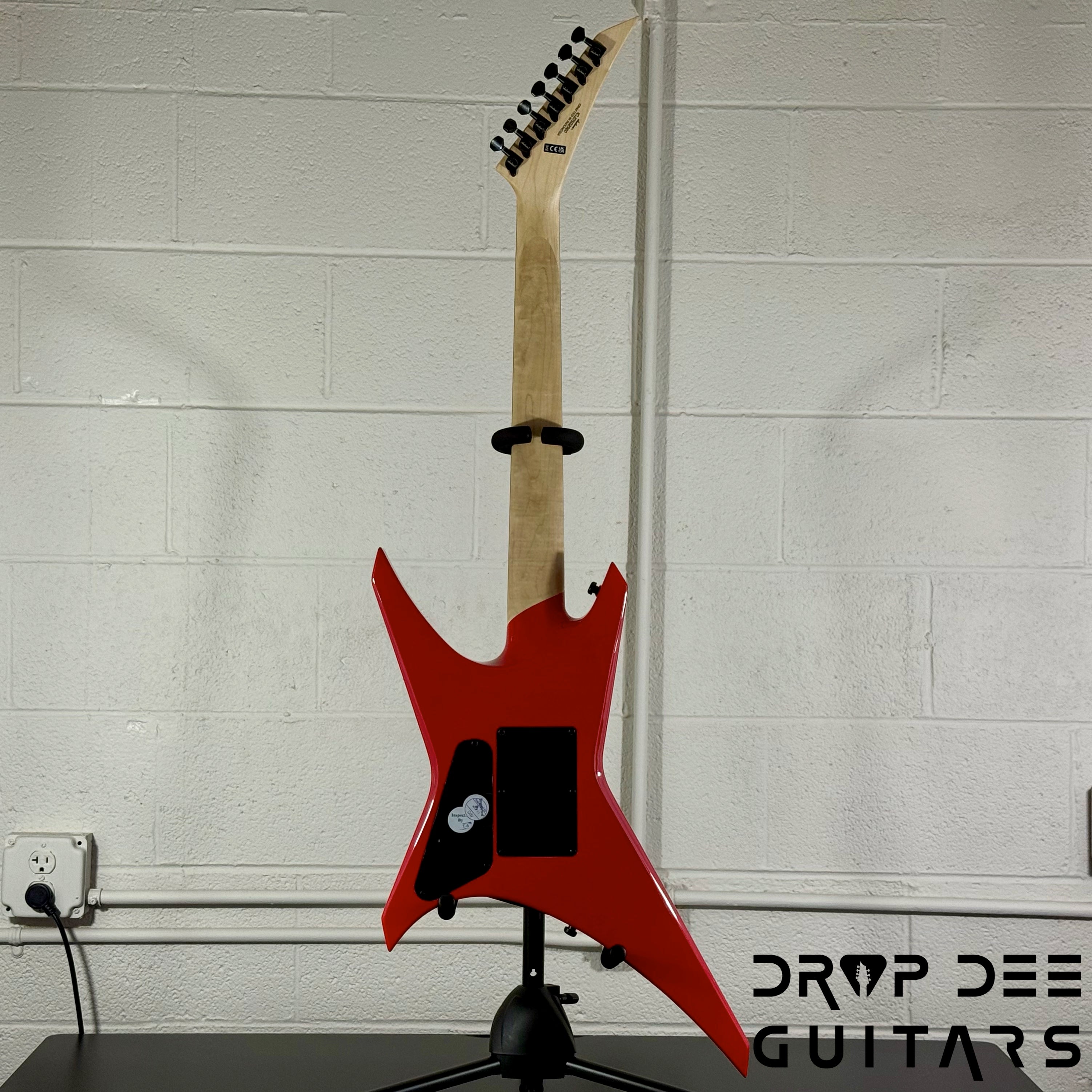 Jackson Pro Series Dave Davidson Signature WR7 Baritone 7-String Electric Guitar w/ Bag - Ferrari Red