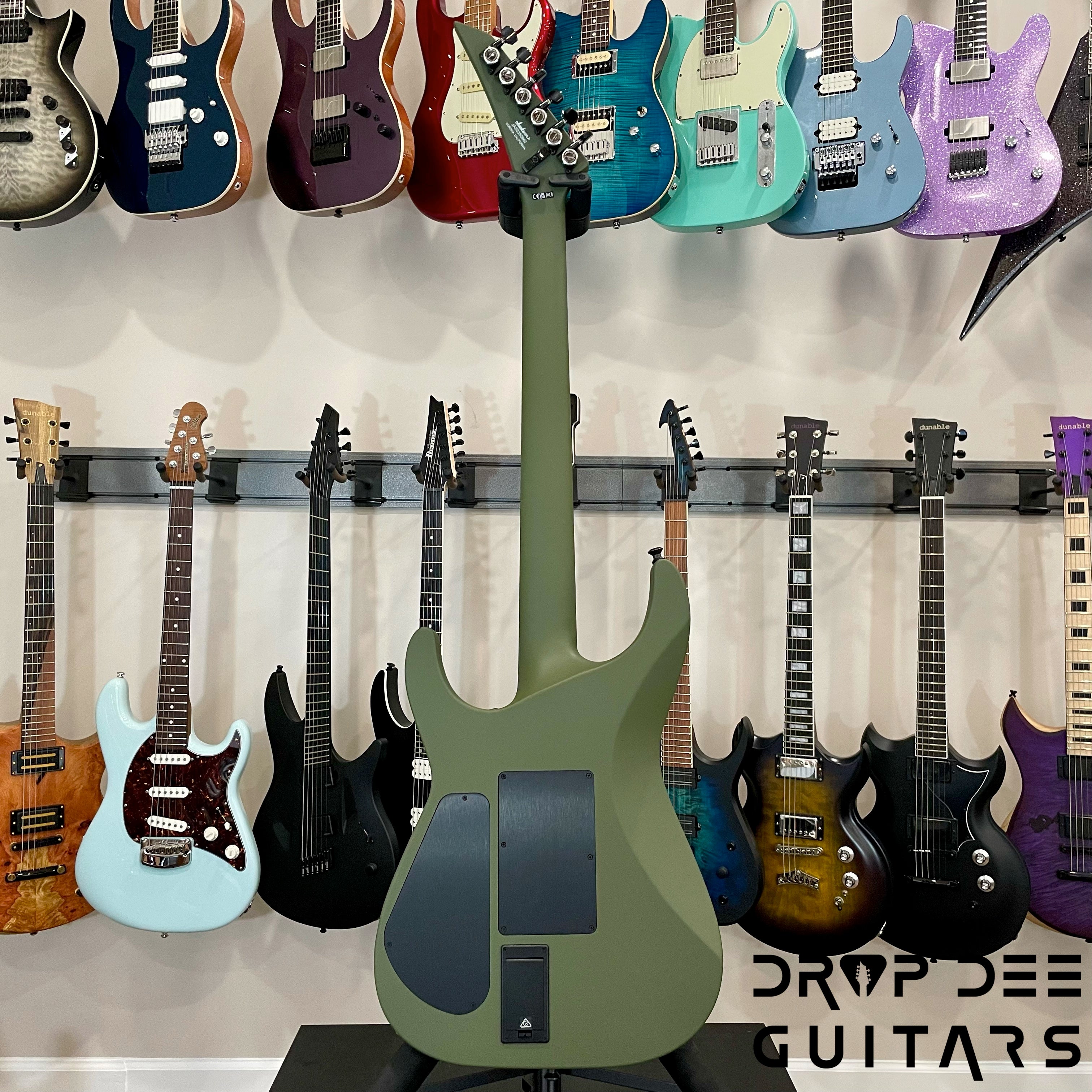 Jackson American Series Soloist SL2MG Electric Guitar w/ Case - Matte Army Drab