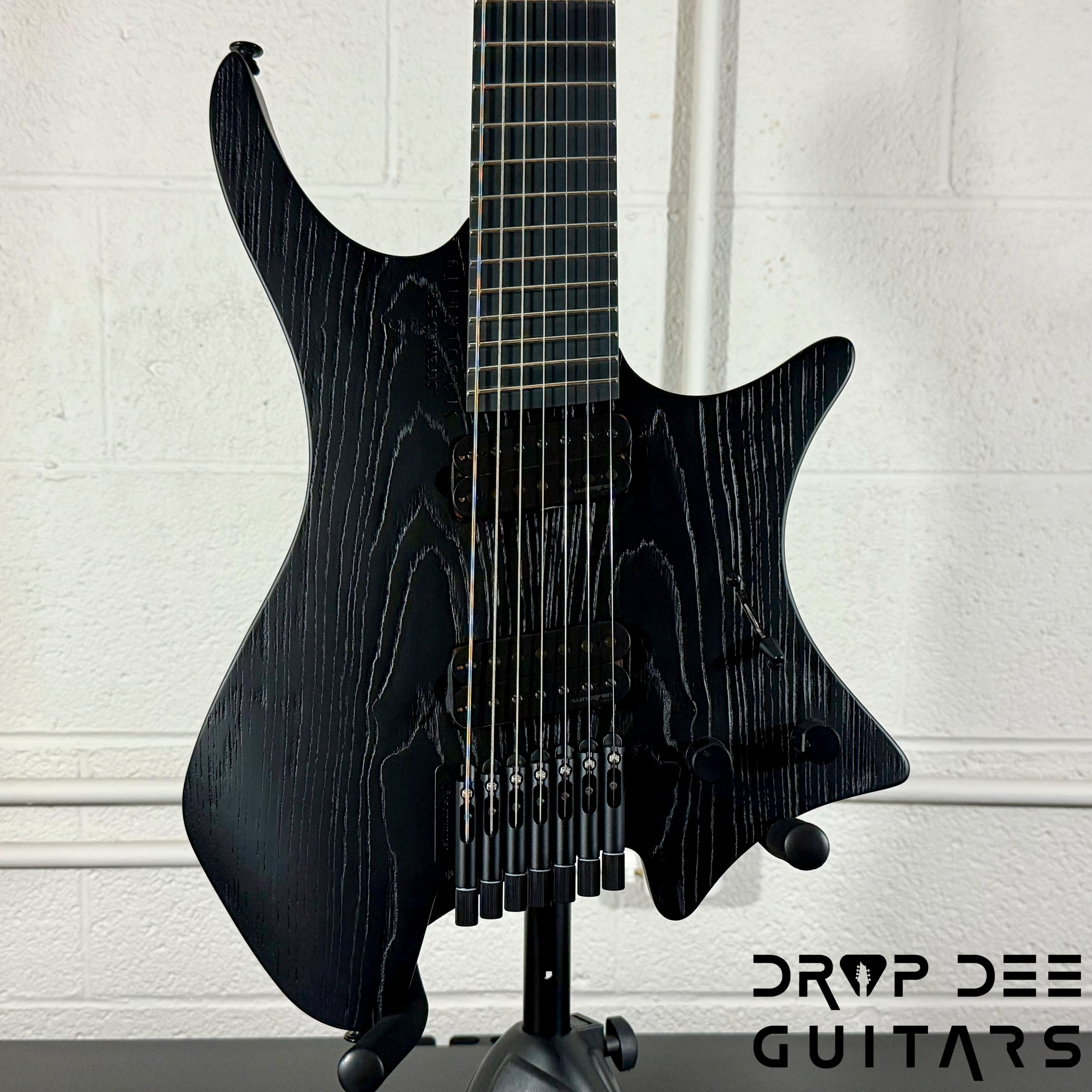 Strandberg Boden Singularity NX 7 Pitch Black 7-String Multiscale Headless Electric Guitar w/ Bag - Pitch Black