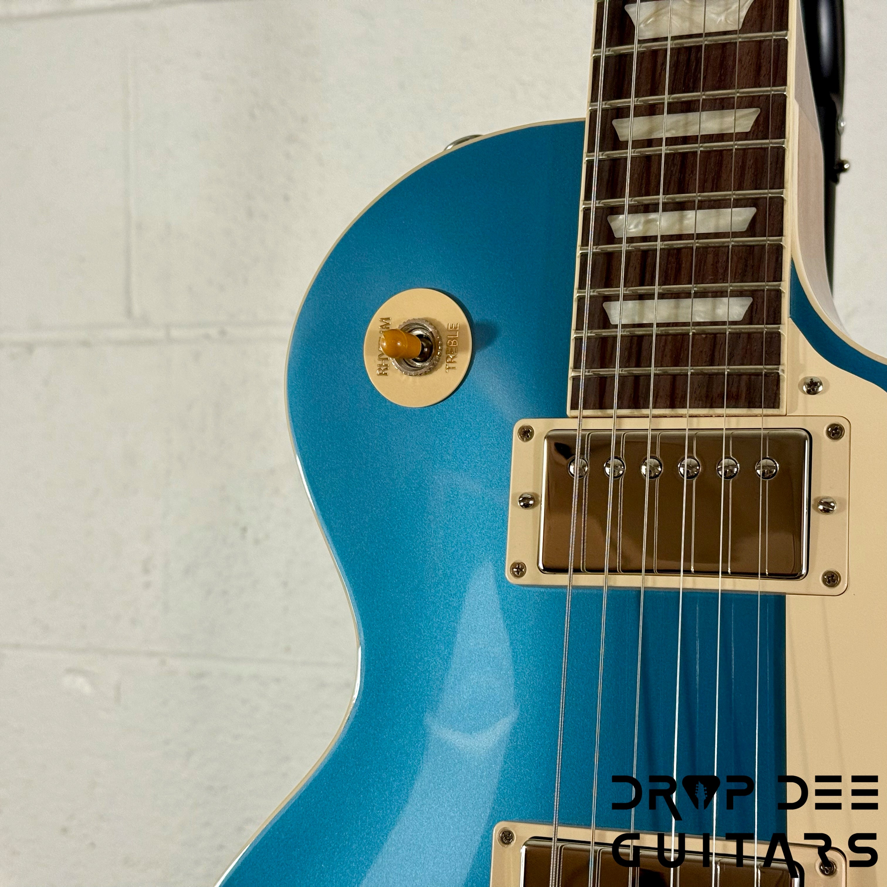 Gibson Les Paul Standard 60s Electric Guitar w/ Case - Pelham Blue