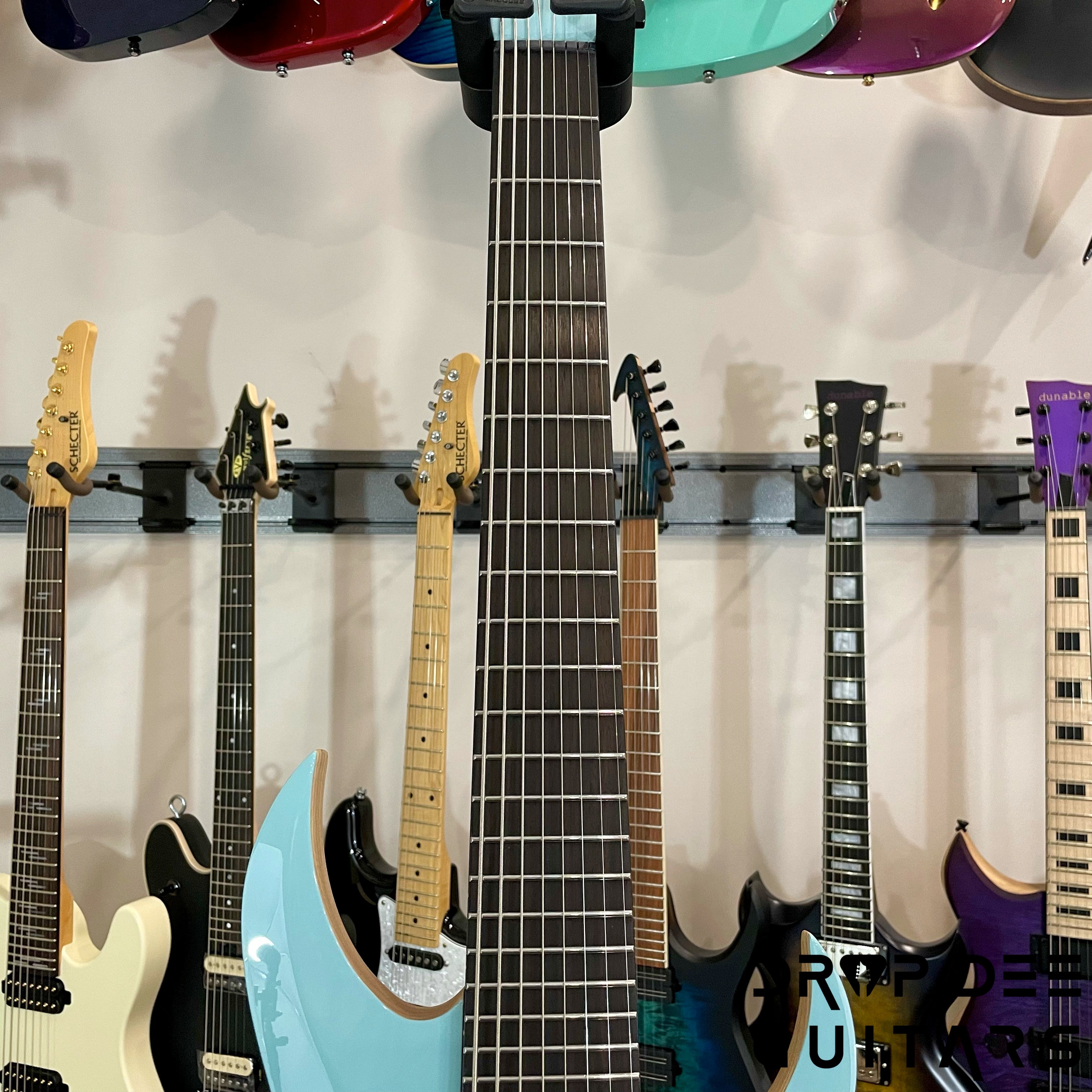 Schecter John Browne Tao-8 Baritone 8-String Electric Guitar - Azure