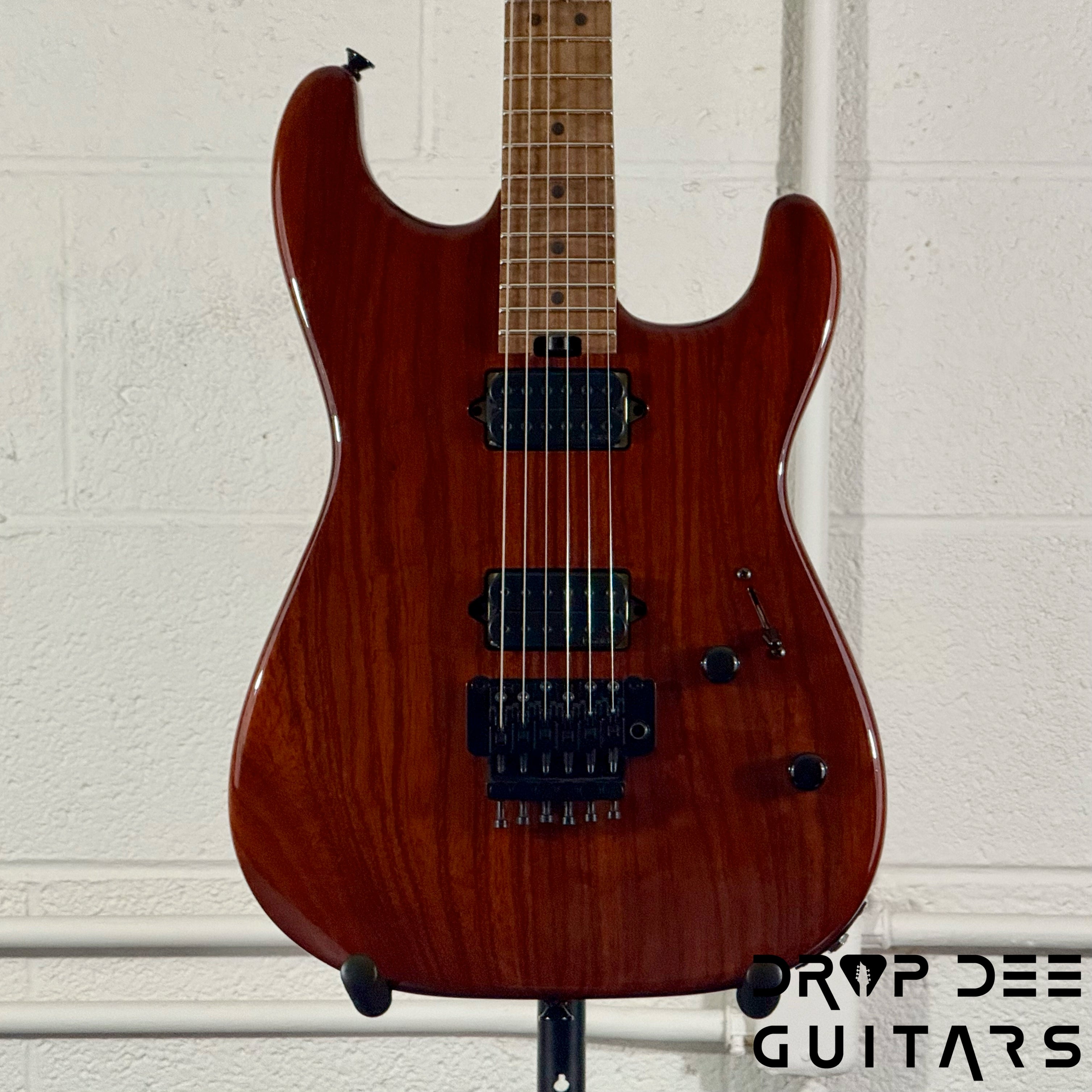 Charvel USA Custom Shop Special Edition San Dimas Electric Guitar w/ Case - Root Beer Trans