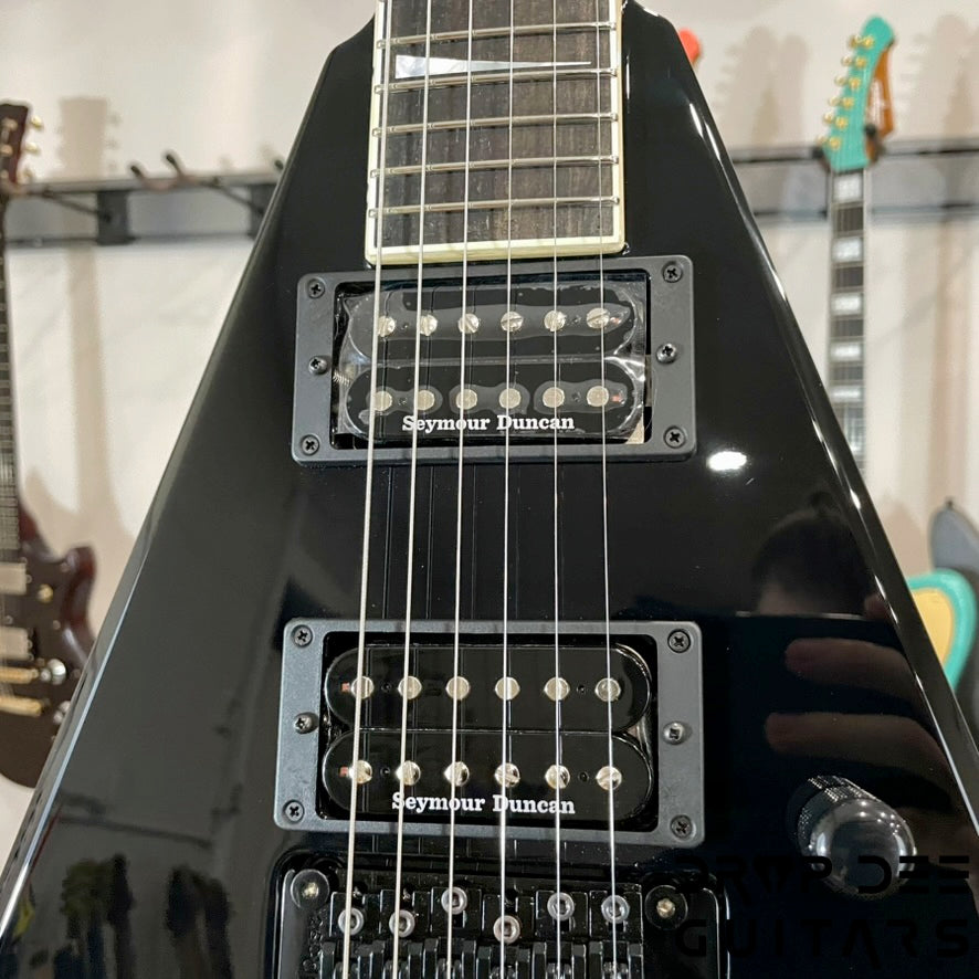 Jackson USA Select King V KV2 Electric Guitar w/ Case - Gloss Black