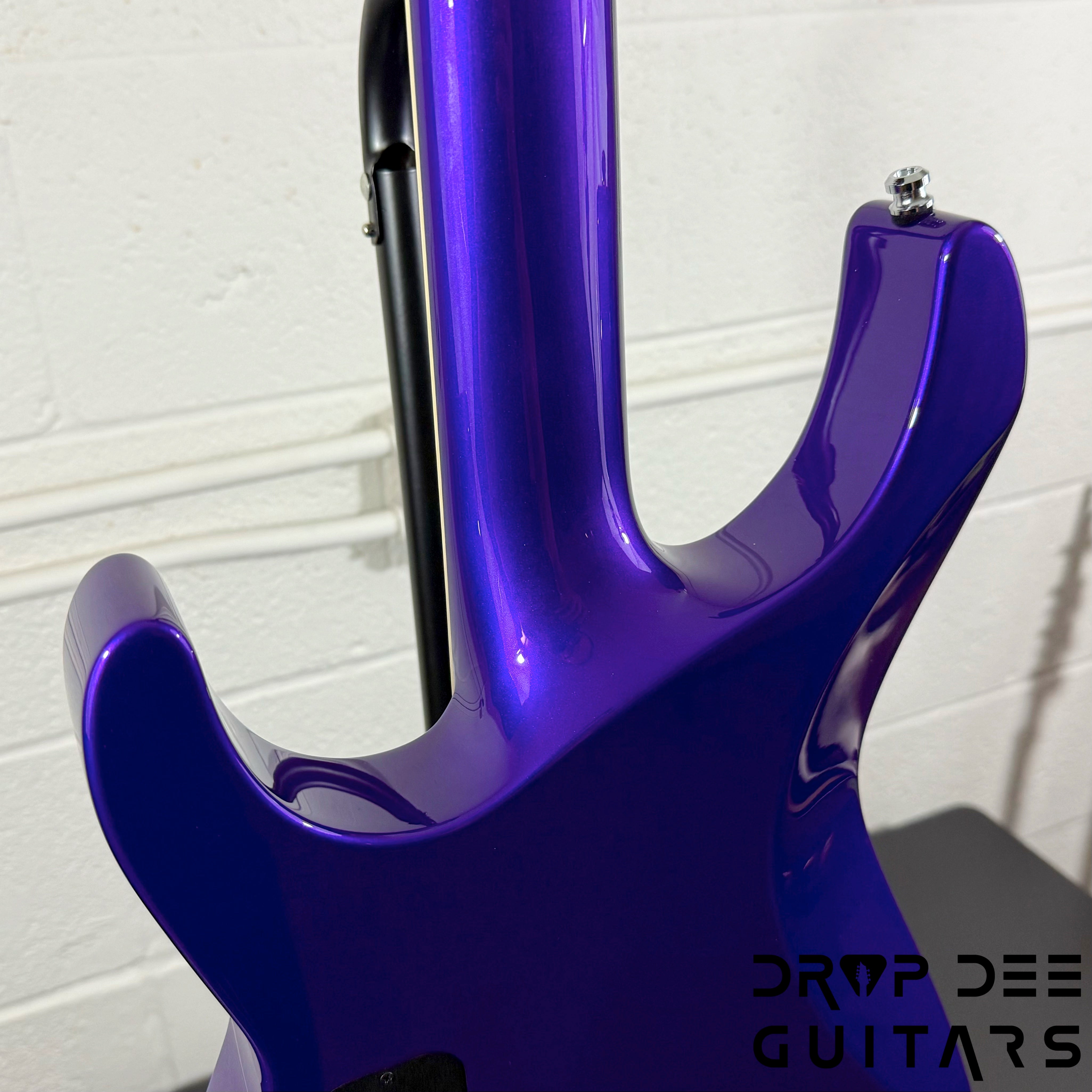 Jackson Custom Shop Soloist 2H TOM Electric Guitar w/ Case - Purple Metallic