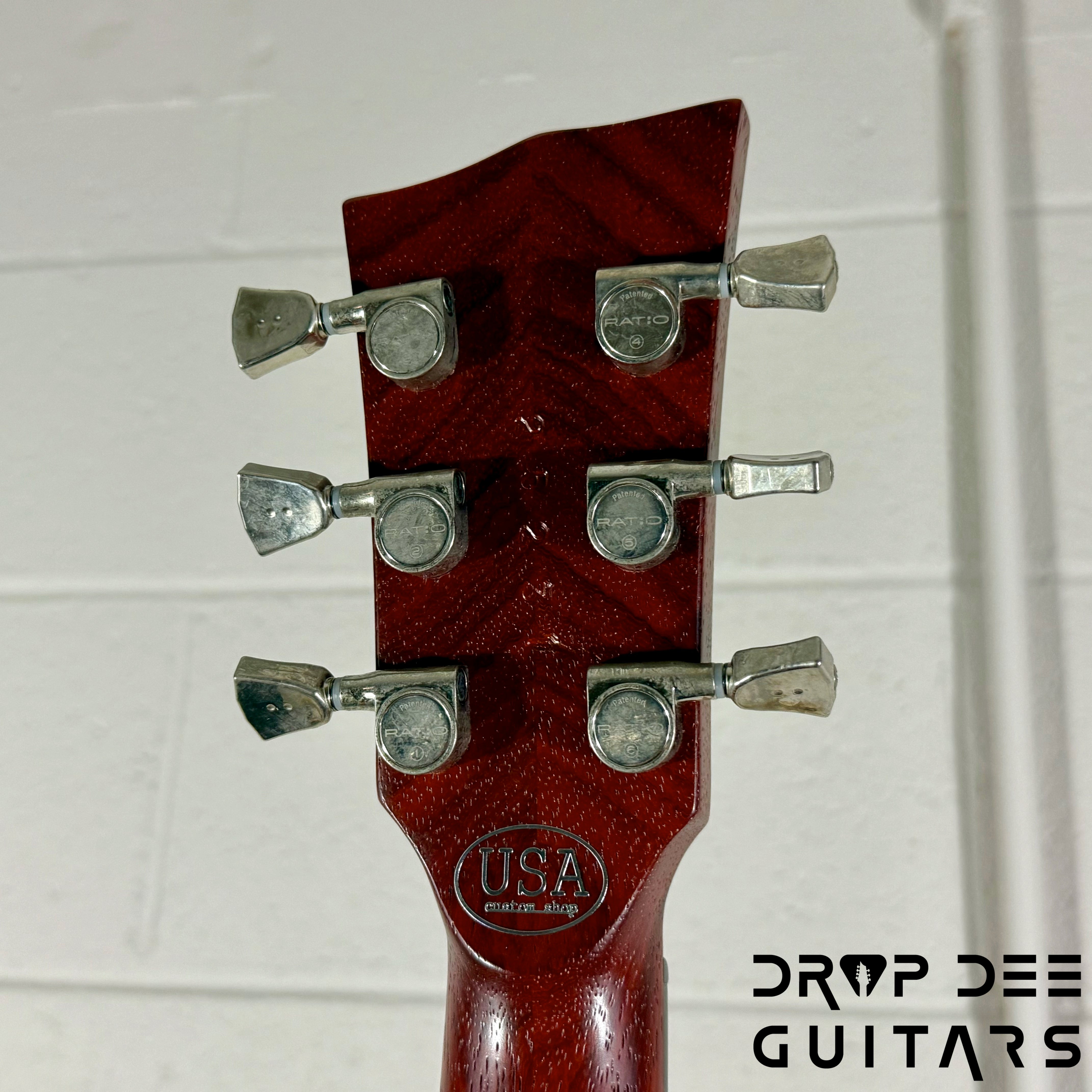 Dunable USA Custom Shop Minotaur Electric Guitar w/ Case - Transparent Red