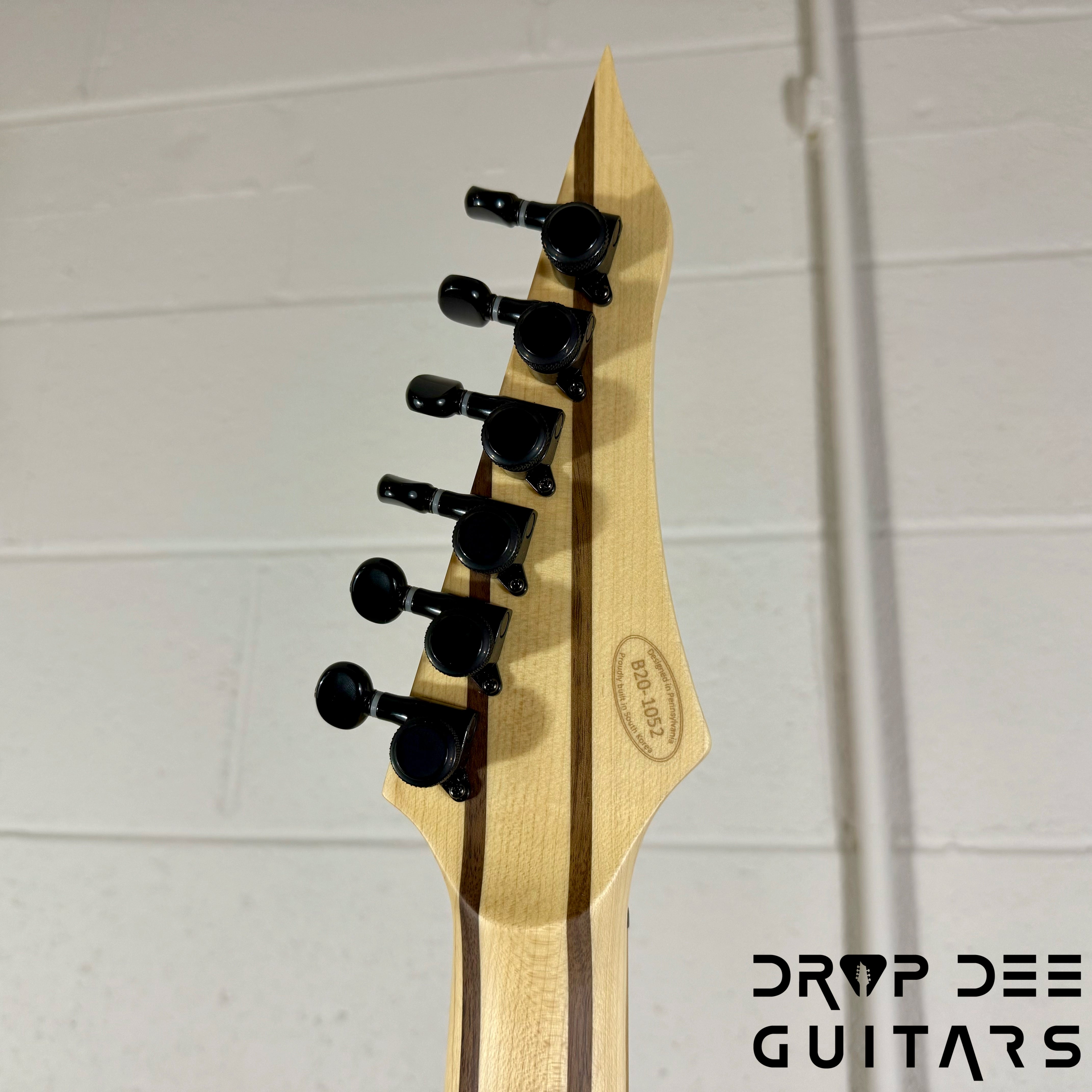 Balaguer DDG Exclusive Run Diablo Baritone Electric Guitar w/ Bag (1052)