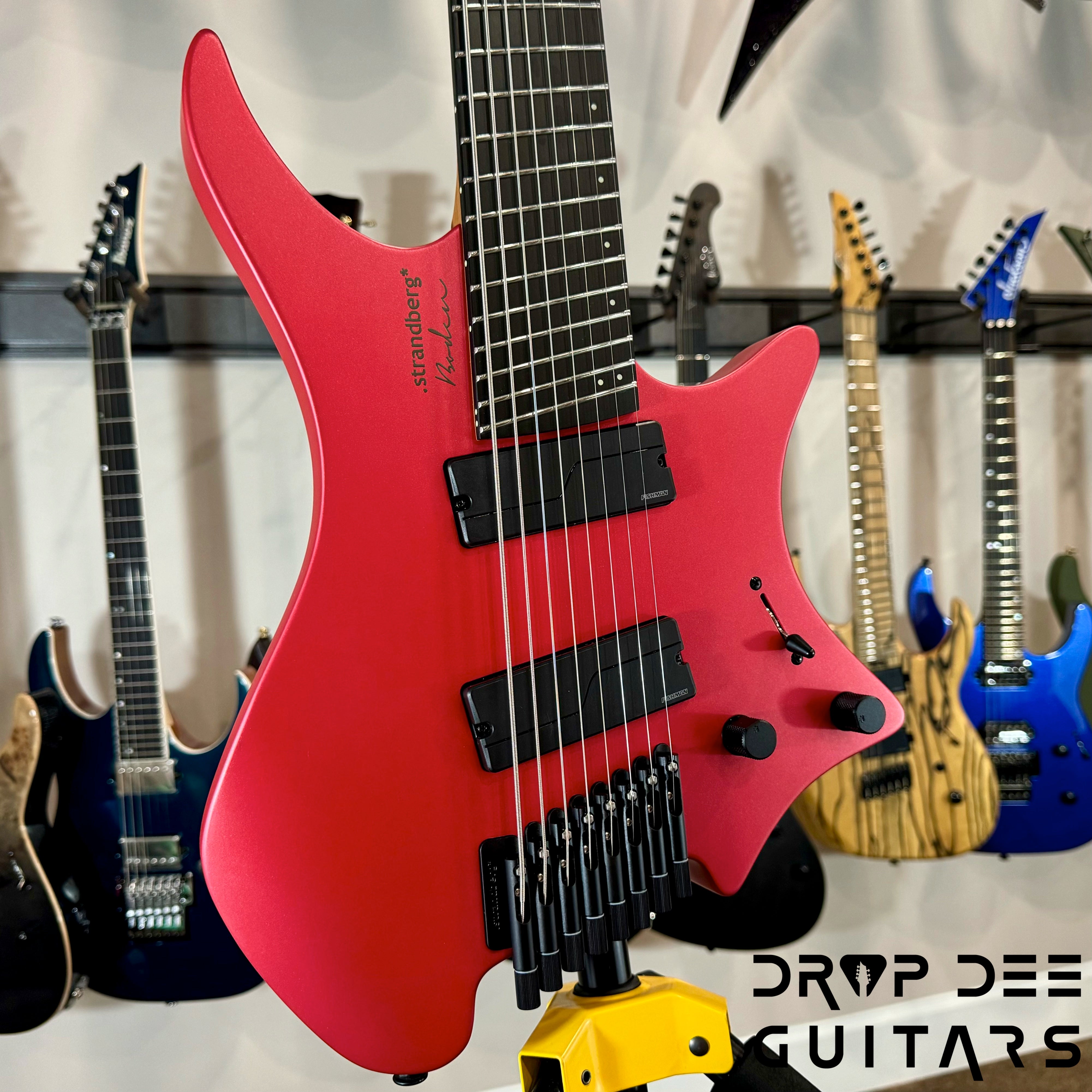 Strandberg Boden Metal NX 8 Headless Multiscale 8-String Electric Guitar w/ Bag