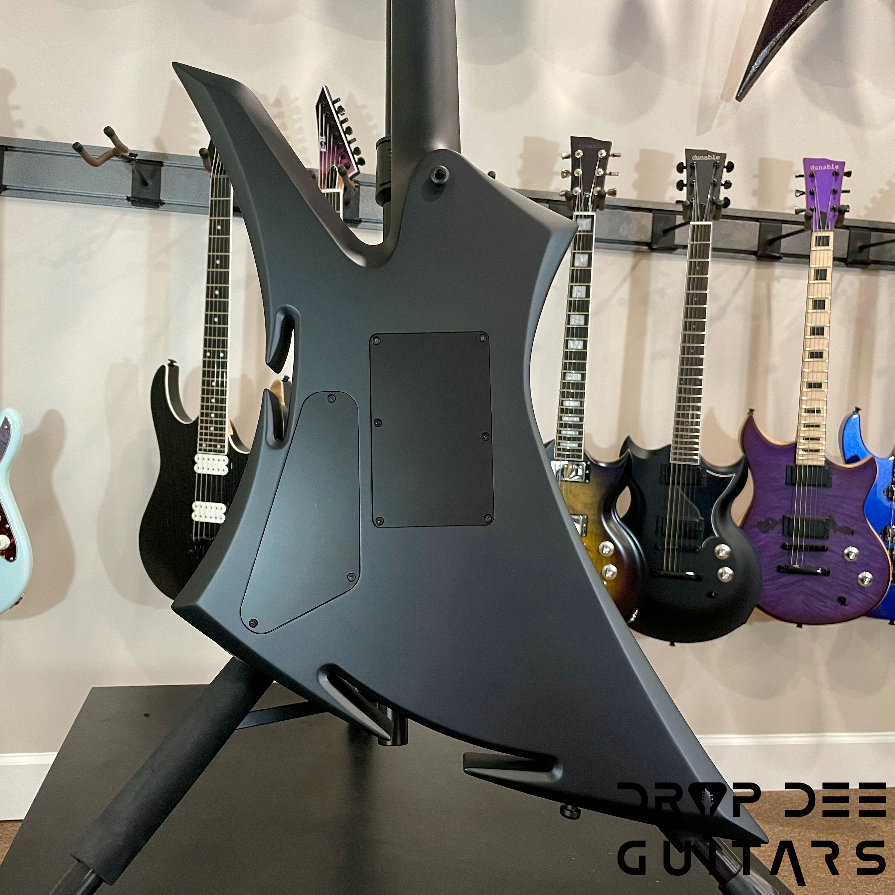 Jackson Concept Series Limited Edition King Kelly KE Electric Guitar w/ Case - Satin Black