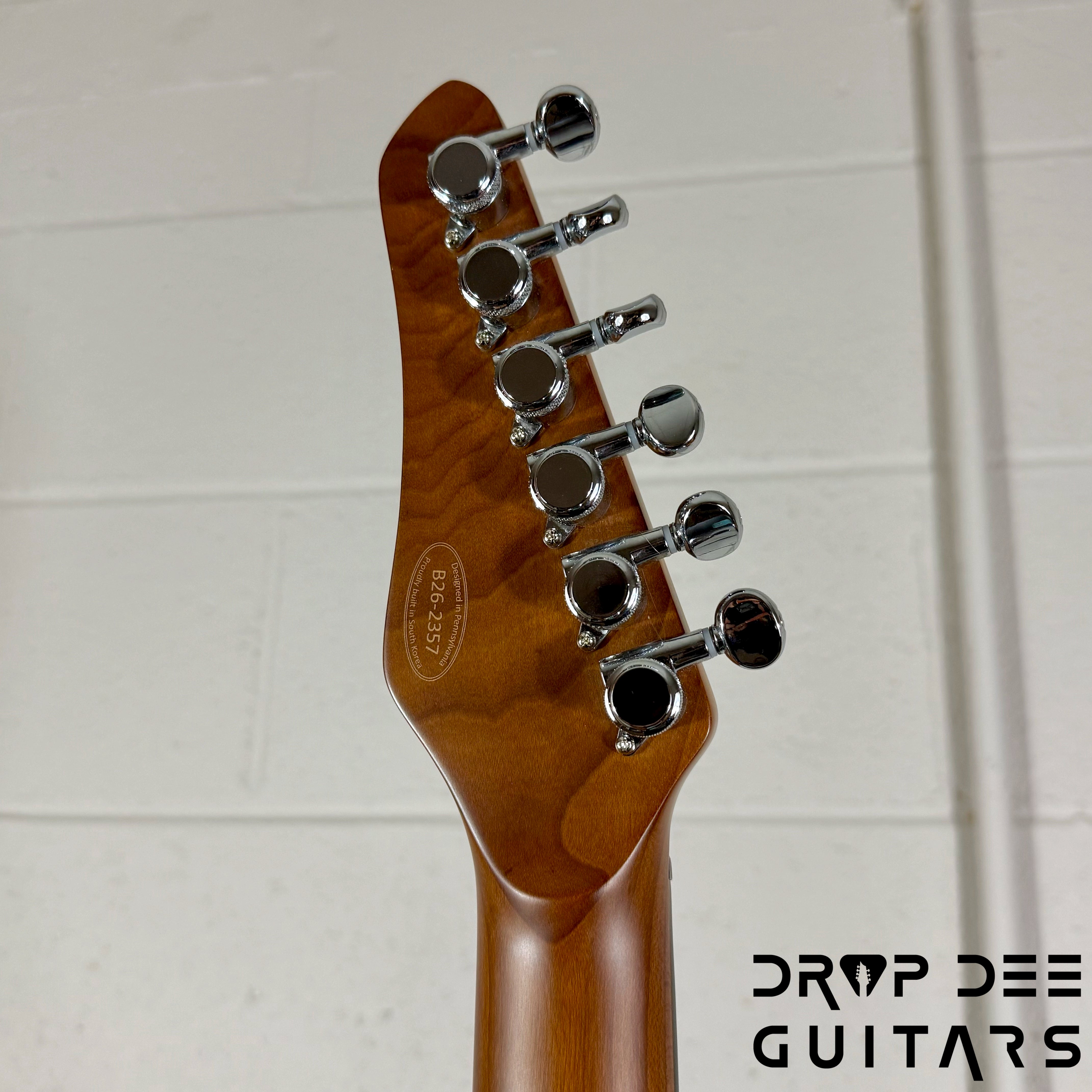 Balaguer 10th Anniversary Growler Classic Electric Guitar w/ Case - Sky Blue Gloss