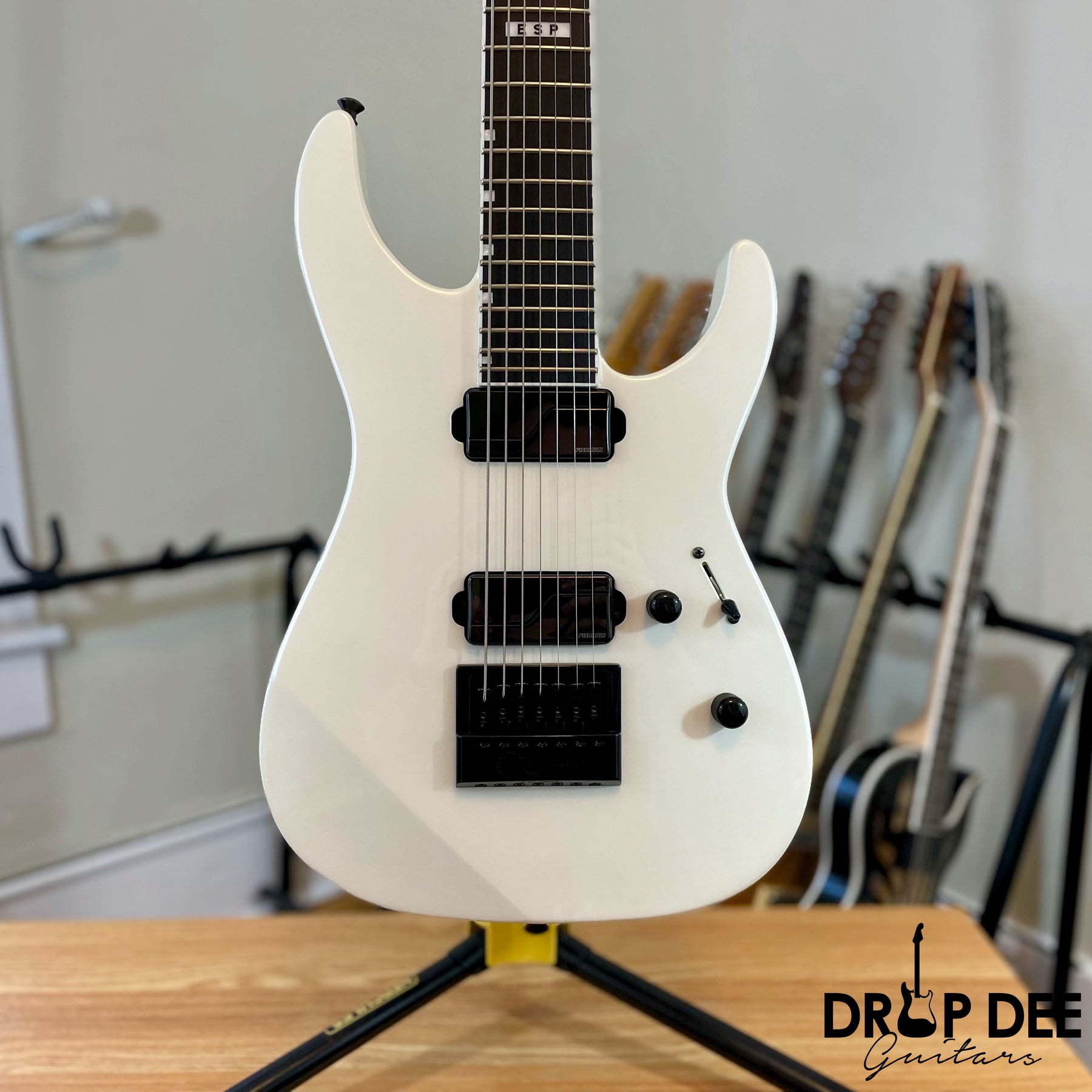ESP E-II M-II 7B Baritone EverTune 7-String Electric Guitar w/ Case