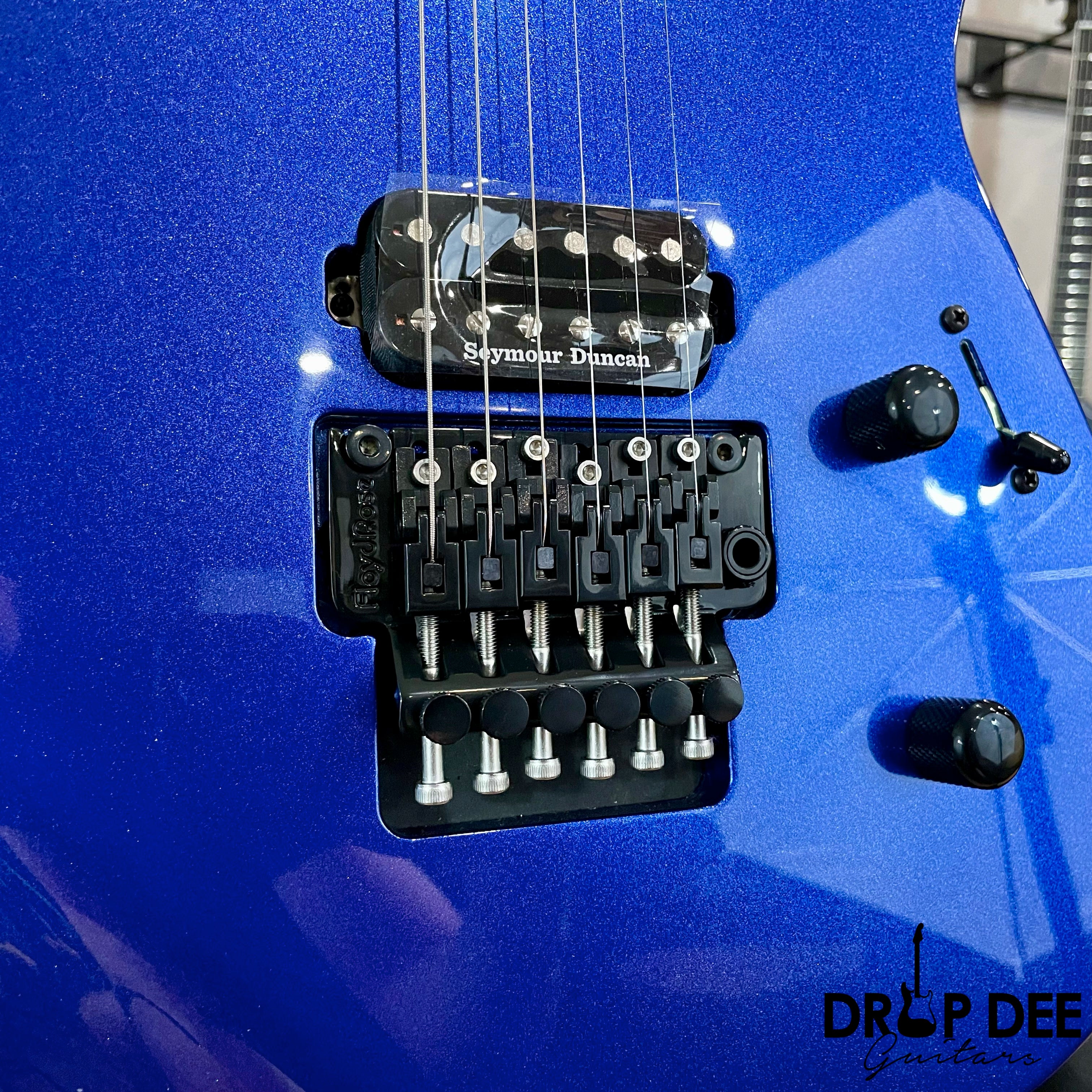 Jackson American Series Virtuoso Electric Guitar w/ Case - Mystic Blue