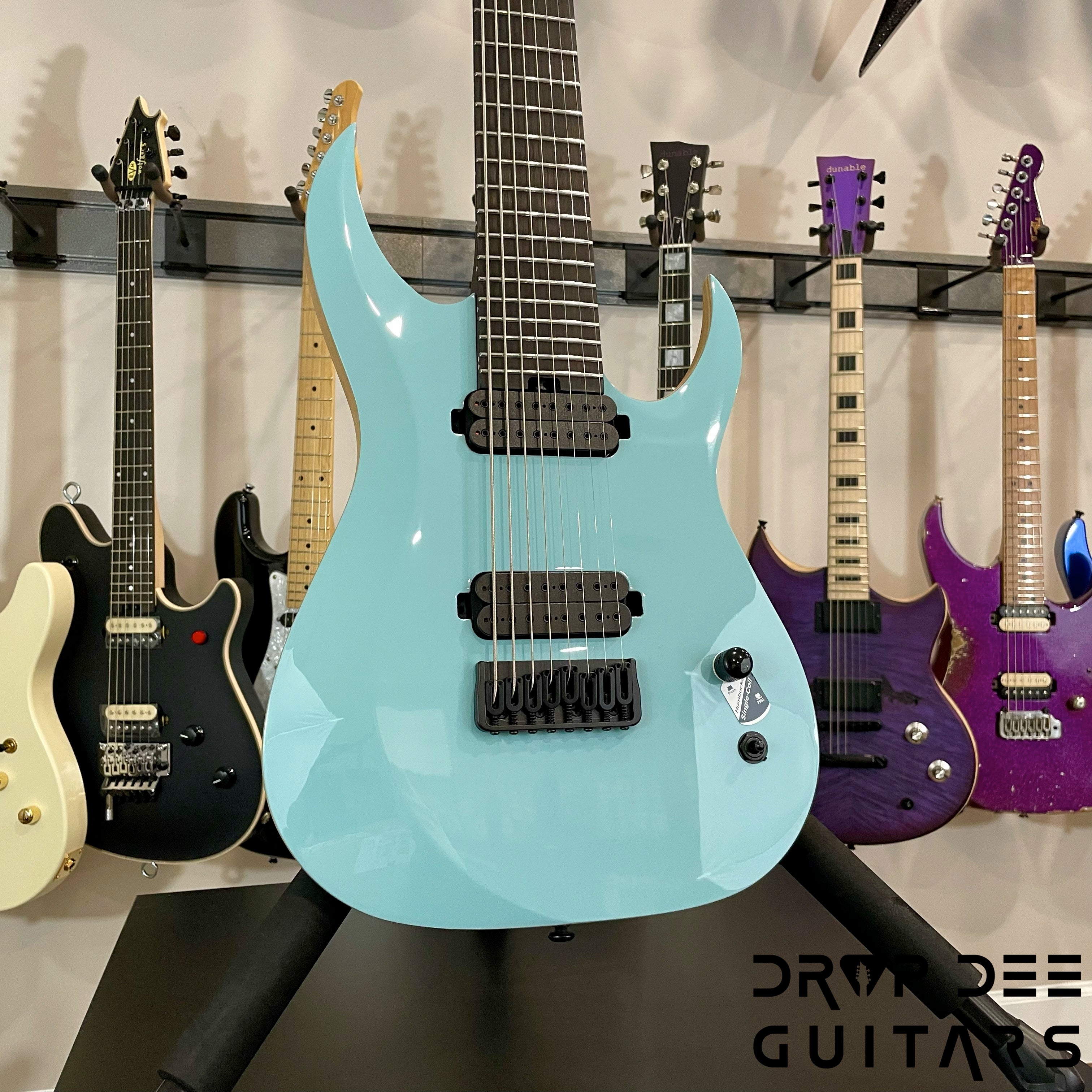 Schecter John Browne Tao-8 Baritone 8-String Electric Guitar - Azure