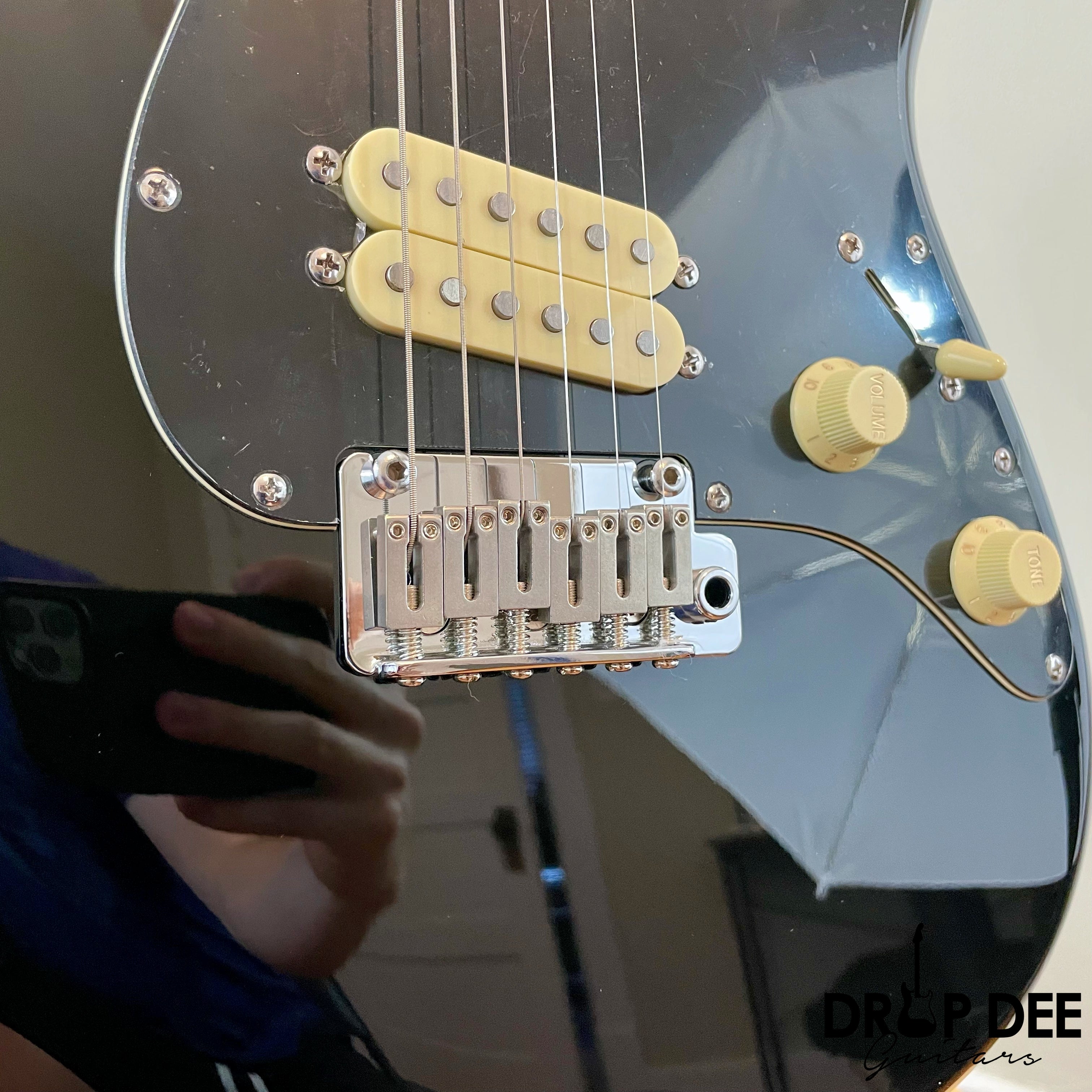 Schecter MV-6 Electric Guitar - Gloss Black