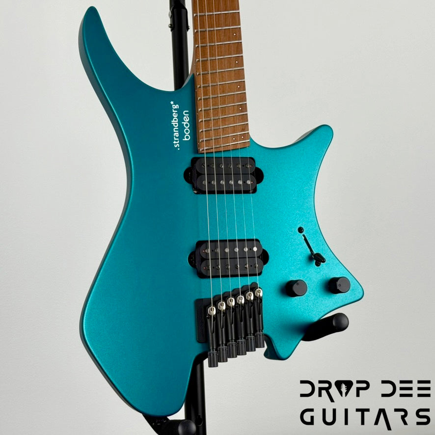 Strandberg Boden Standard N2.6 Multiscale Headless Electric Guitar w/ Bag - Transformative Teal Metallic