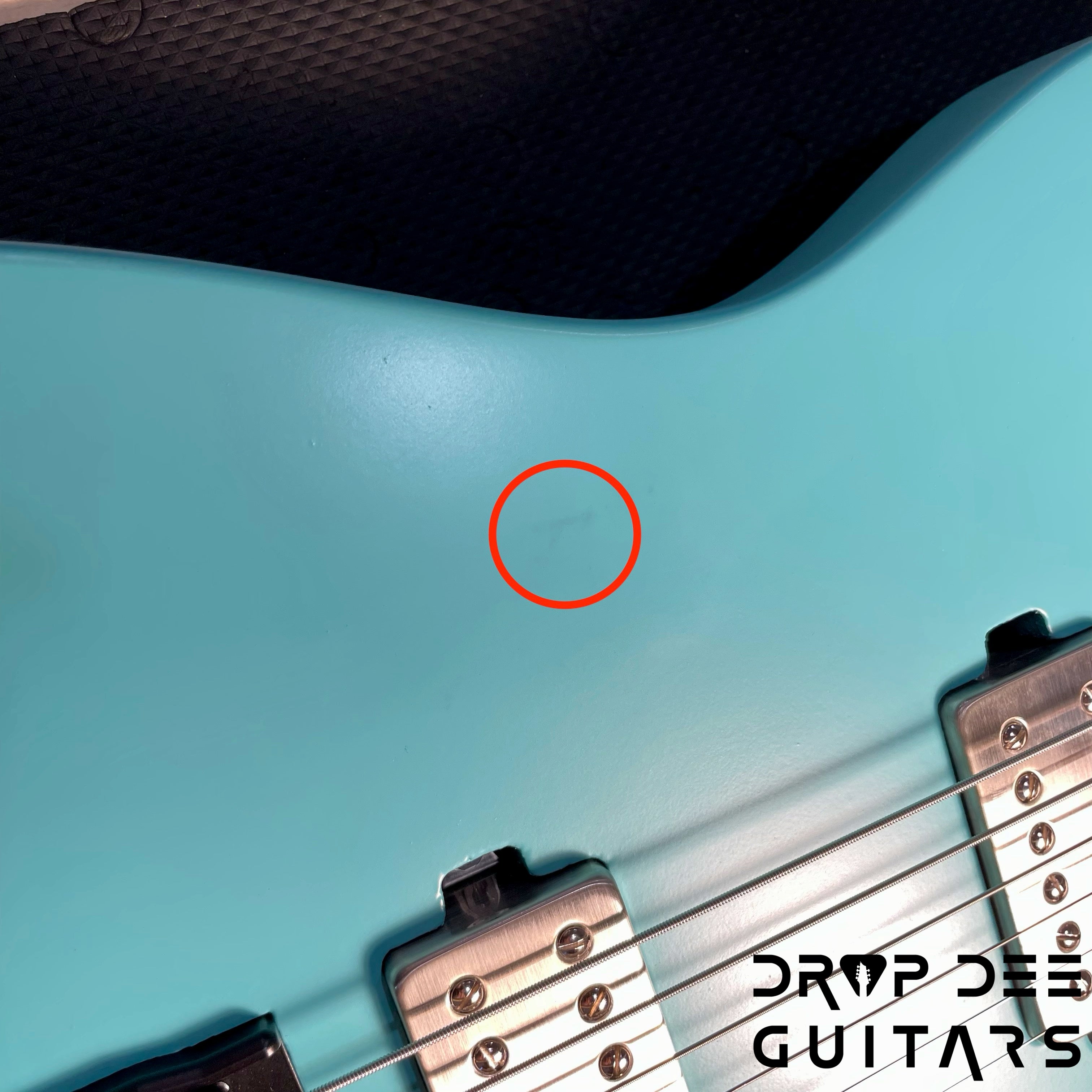 SMP Custom Shop Τρίτη Electric Guitar w/ Case - Seafoam Green