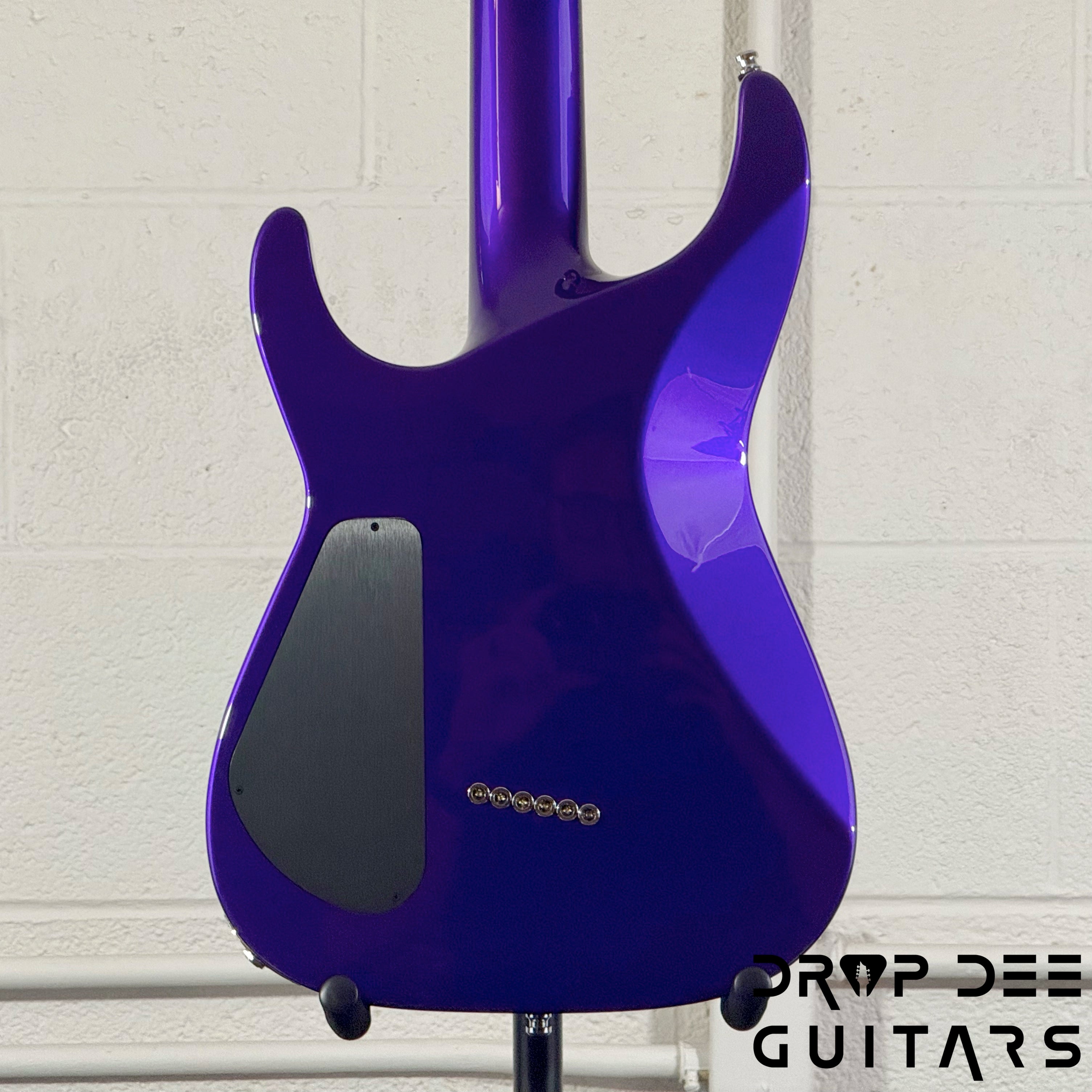 Jackson Custom Shop Soloist 2H TOM Electric Guitar w/ Case - Purple Metallic