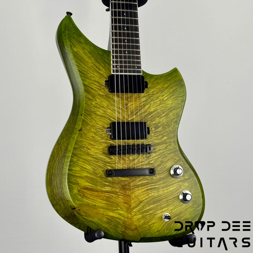 Dunable USA Custom Shop Yeti 7 7-String Electric Guitar w/ Case - Nuclear Burst