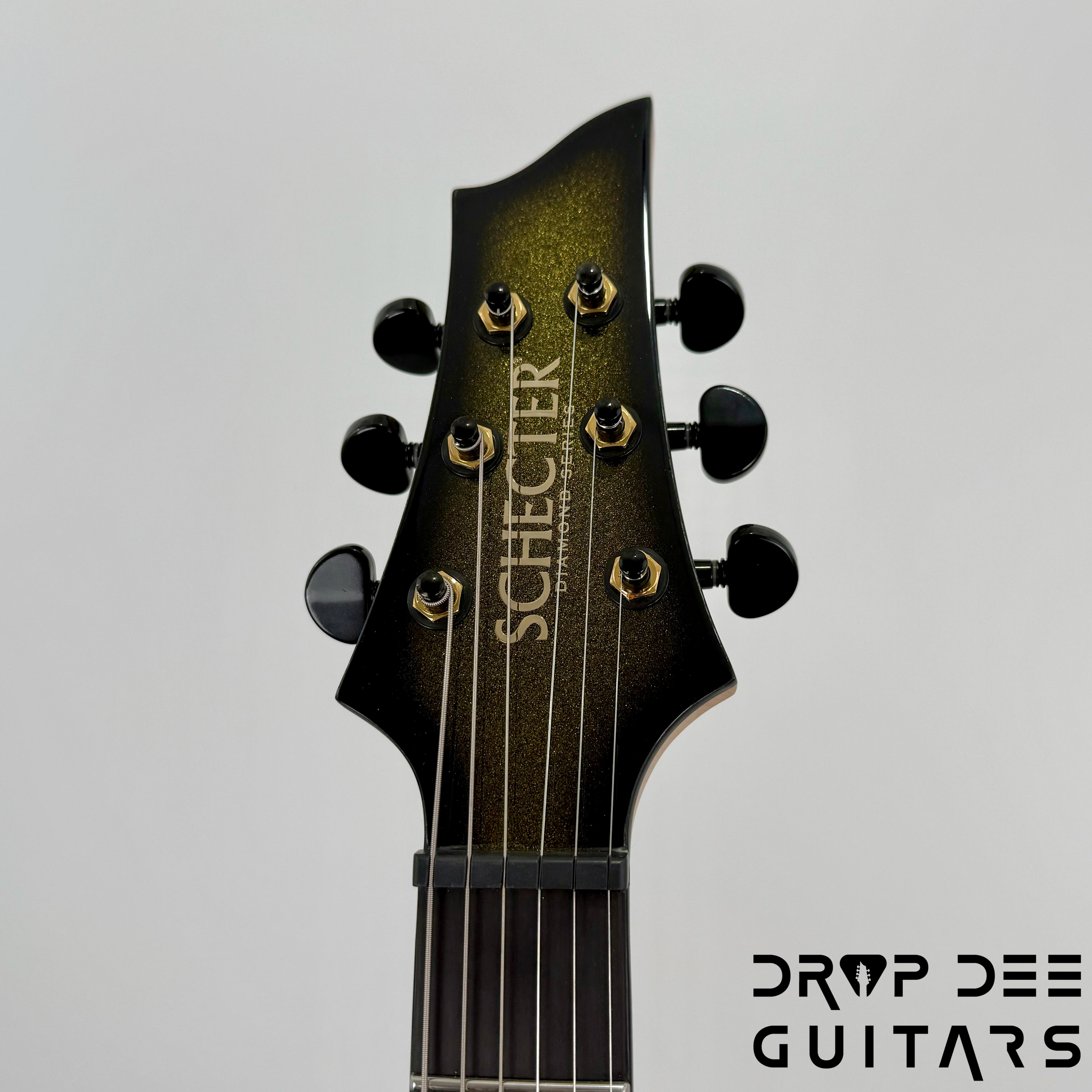 Schecter Diamond Series 50th Anniversary C-1 Electric Guitar - 50th Gold Burst