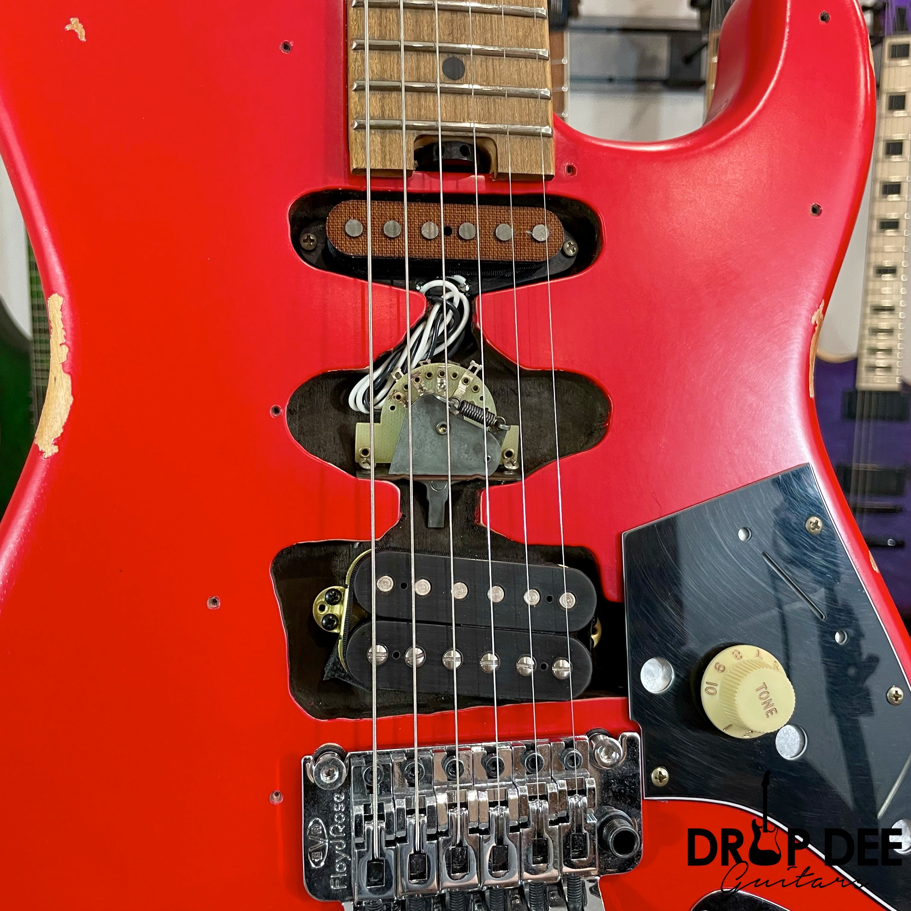 EVH Frankenstein Relic Series Electric Guitar w/ Bag - Red