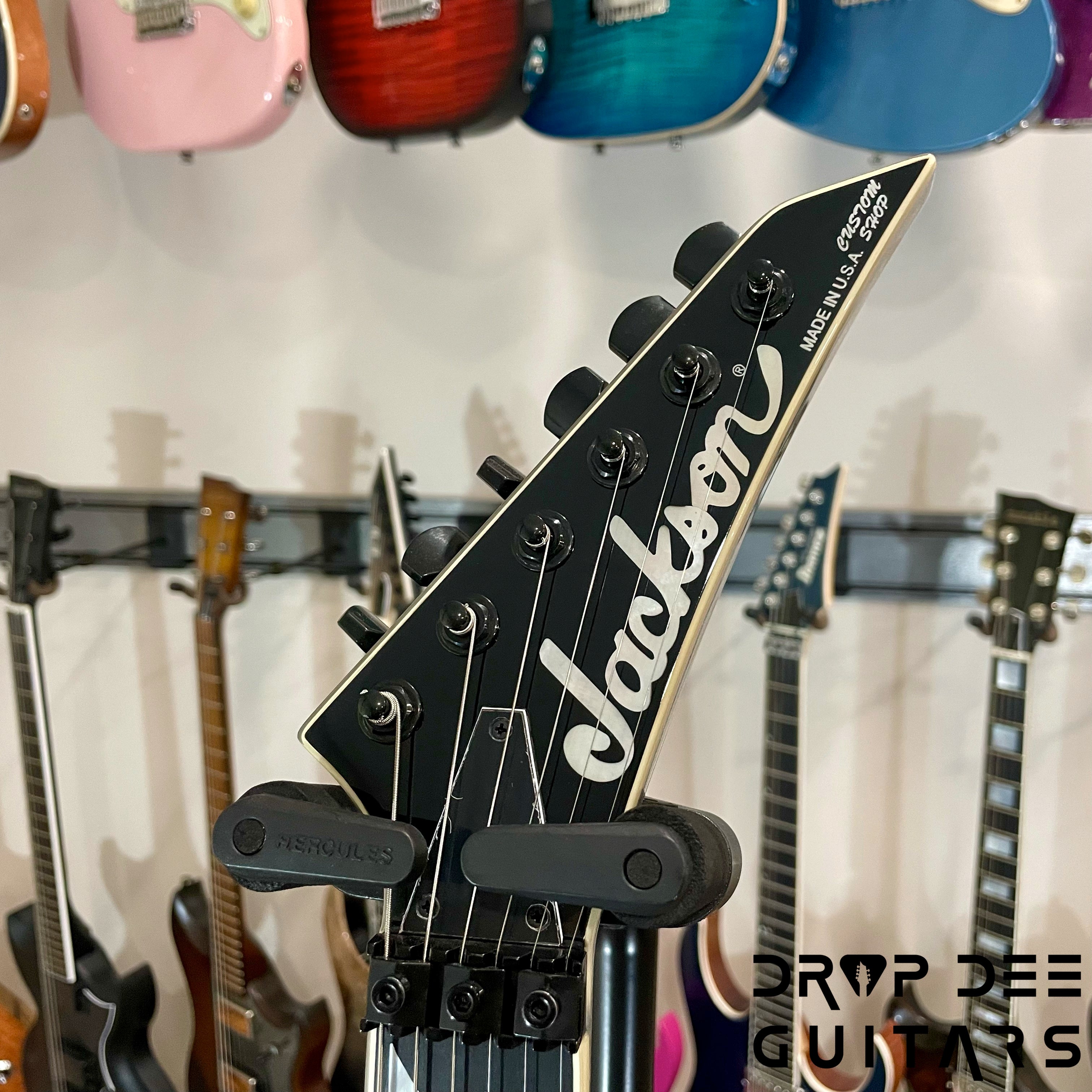 Jackson Custom Shop Soloist FR Electric Guitar w/ Case - Silver Sparkle