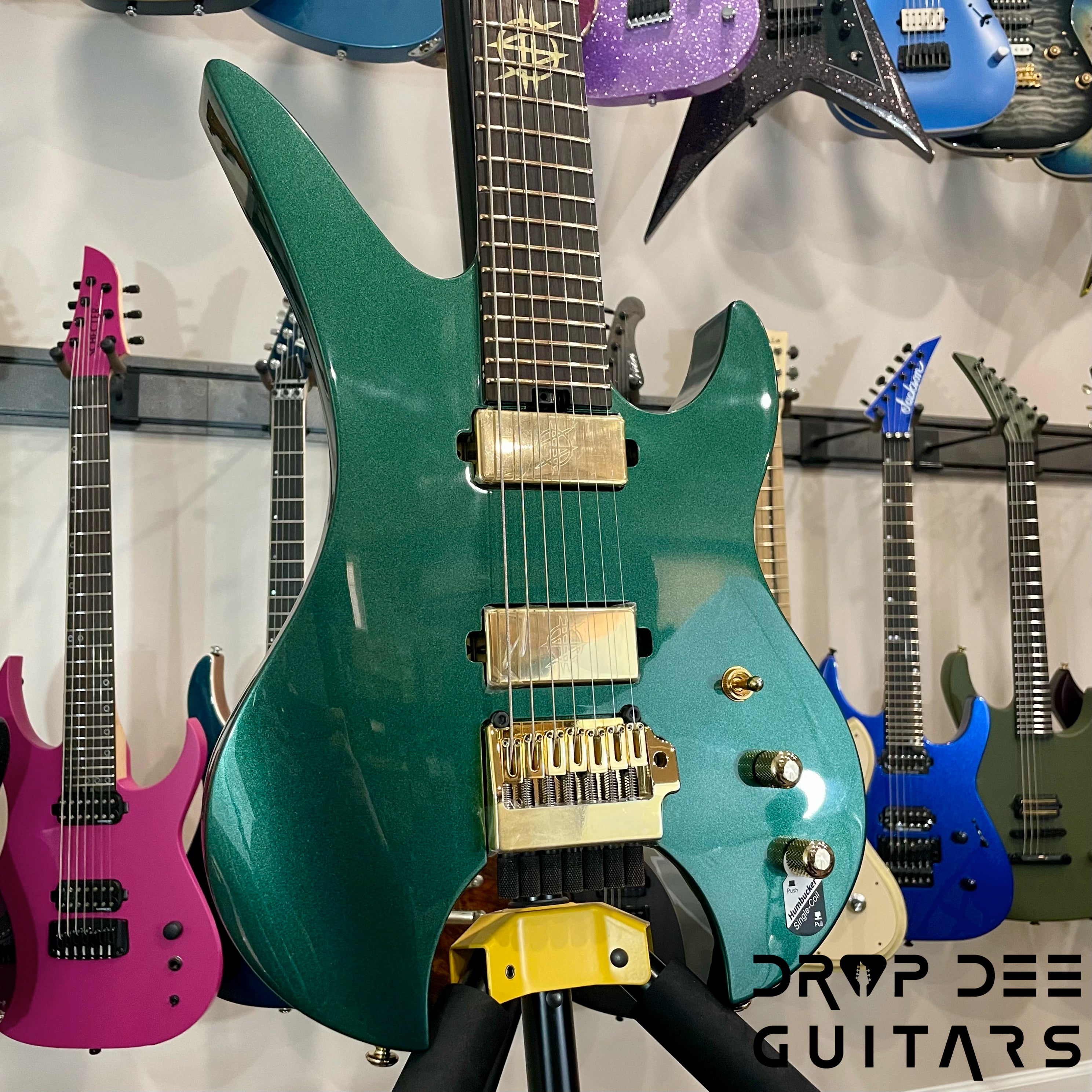 Schecter Synyster Gates Custom-7 TR Baritone Headless 7-String Electric Guitar