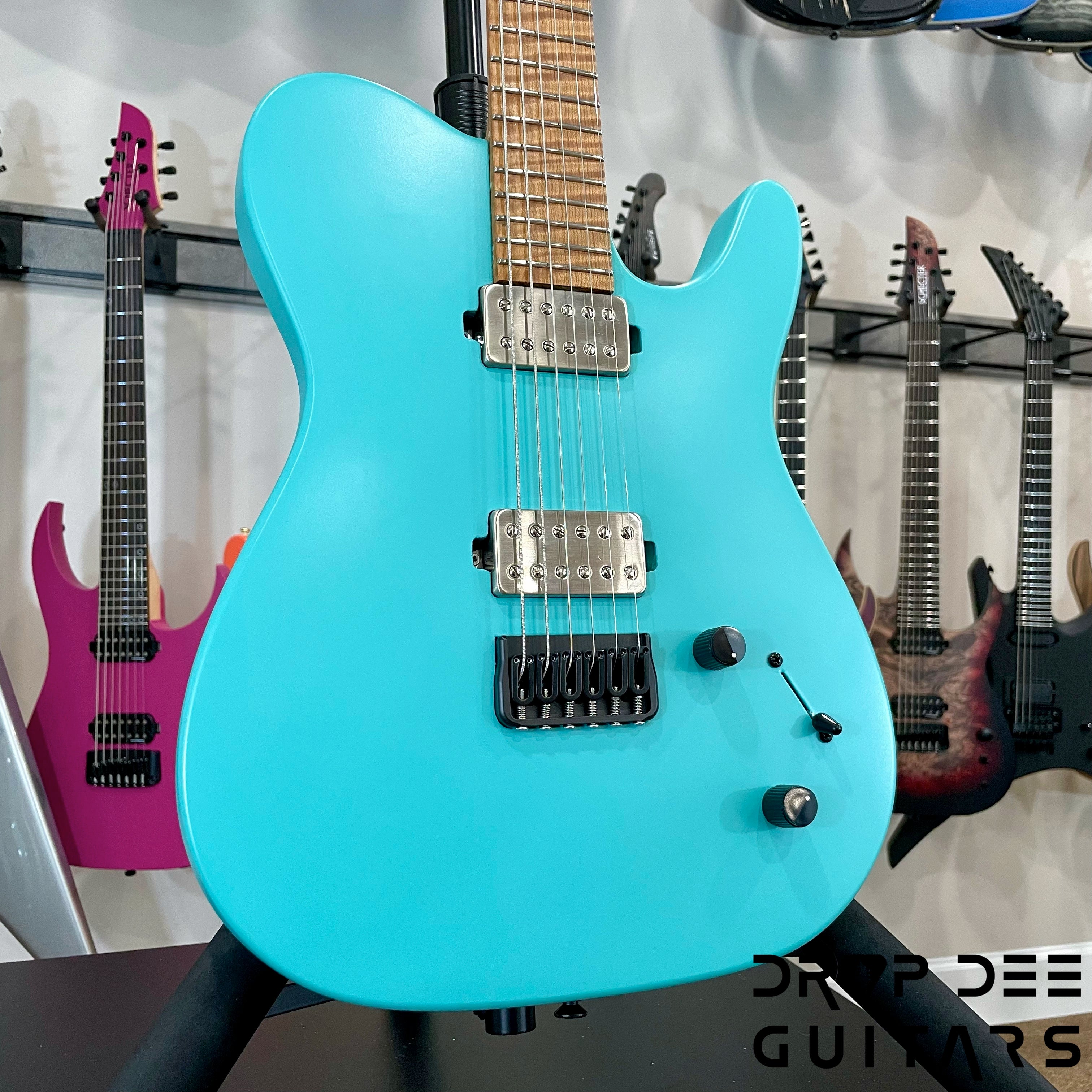 SMP Custom Shop Τρίτη Electric Guitar w/ Case - Seafoam Green