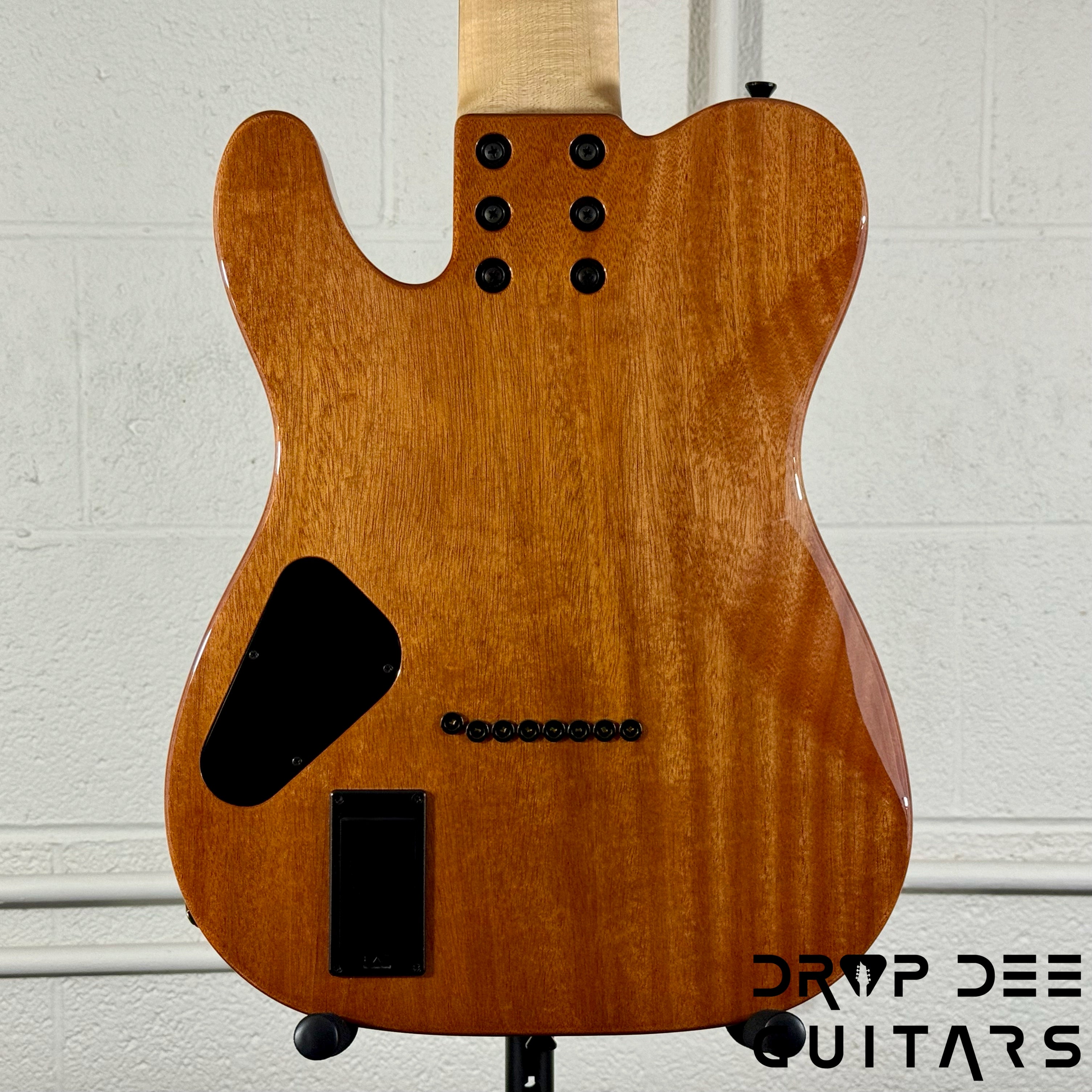 Schecter Custom Shop Masterworks PT CET-8 Baritone 8-String Electric Guitar w/ Case - Koa Natural