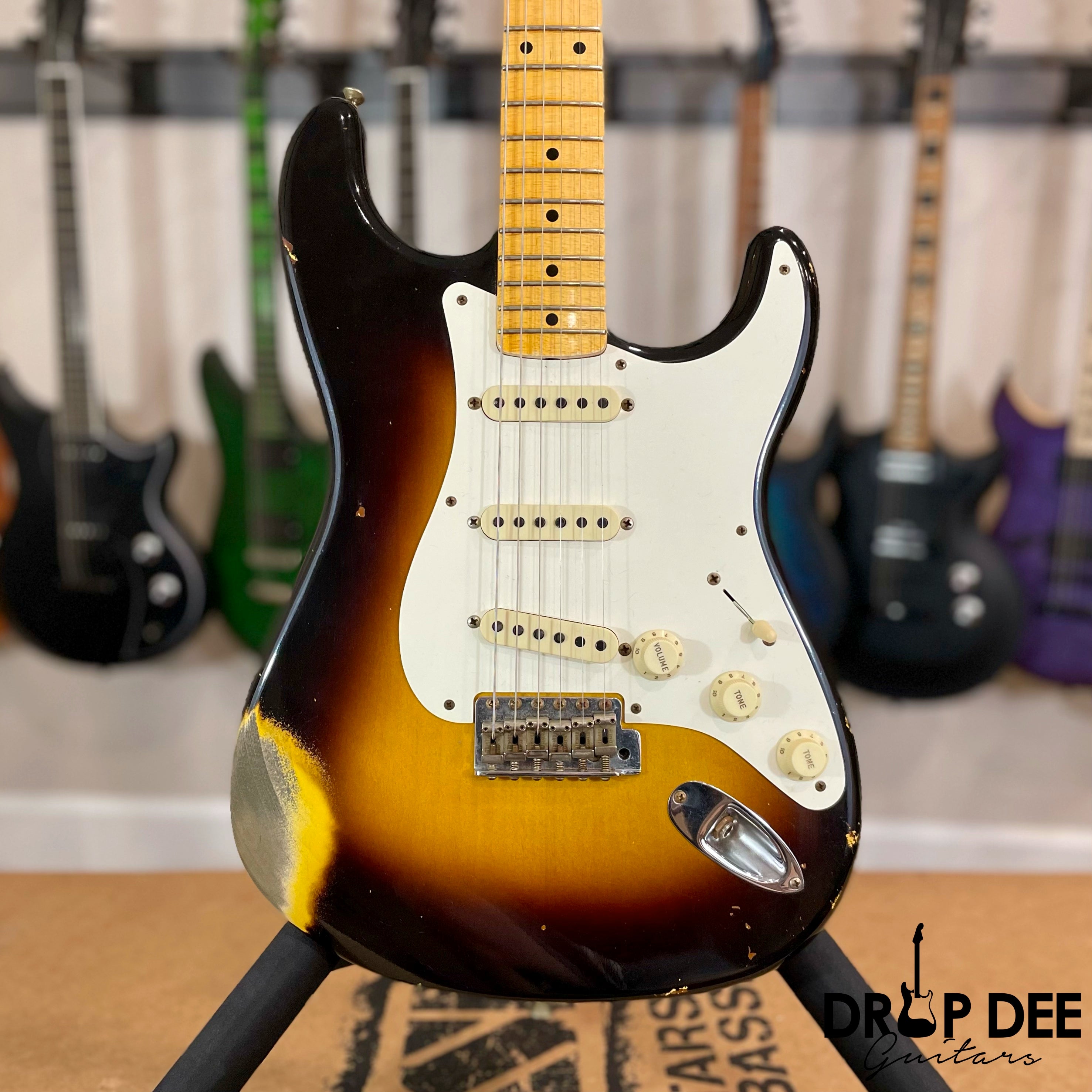 Fender Custom Shop 57 Stratocaster Relic Electric Guitar w/ Case