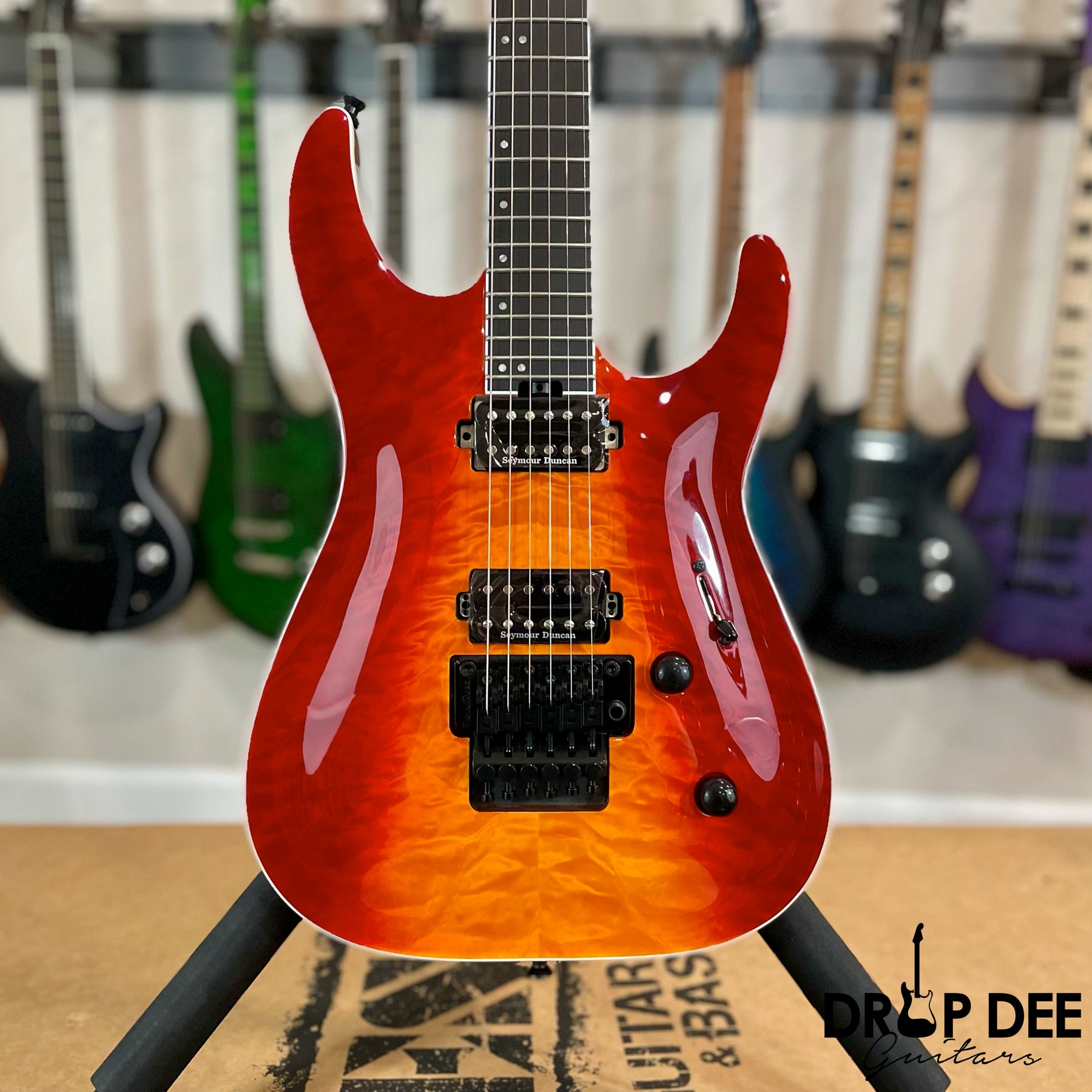 Jackson Pro Plus Series Dinky DKAQ Electric Guitar w/ Bag