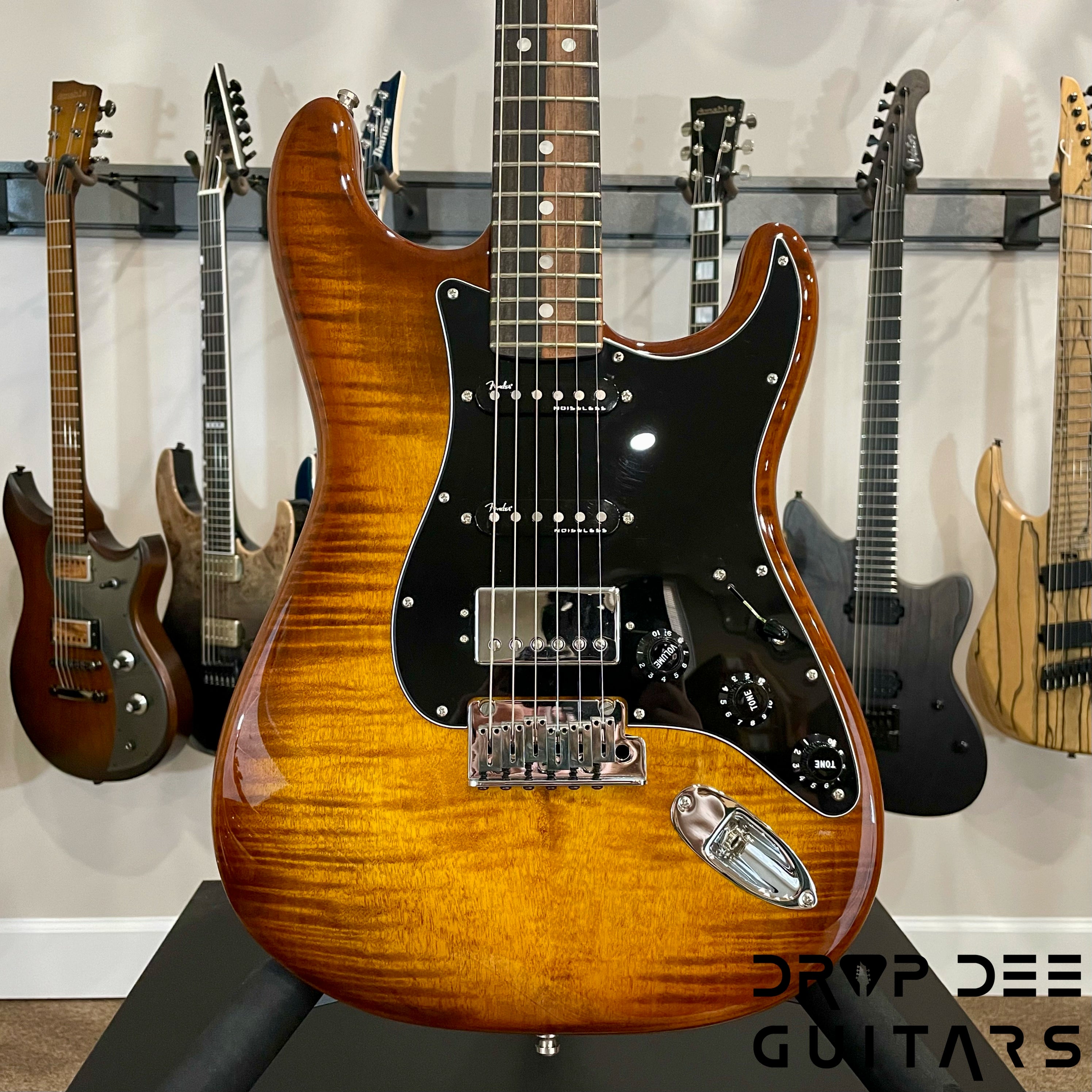 Fender Limited-Edition American Ultra Stratocaster HSS Electric Guitar w/ Case